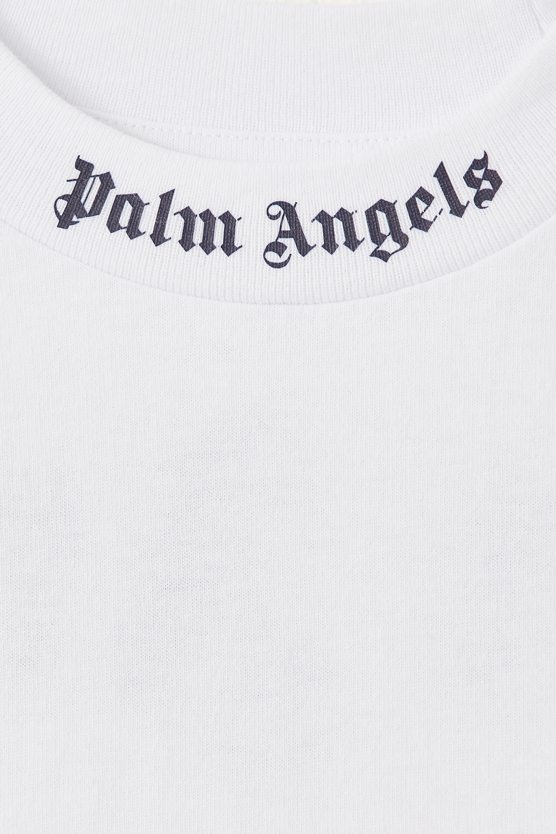 Kids Logo Print Cotton T-Shirt