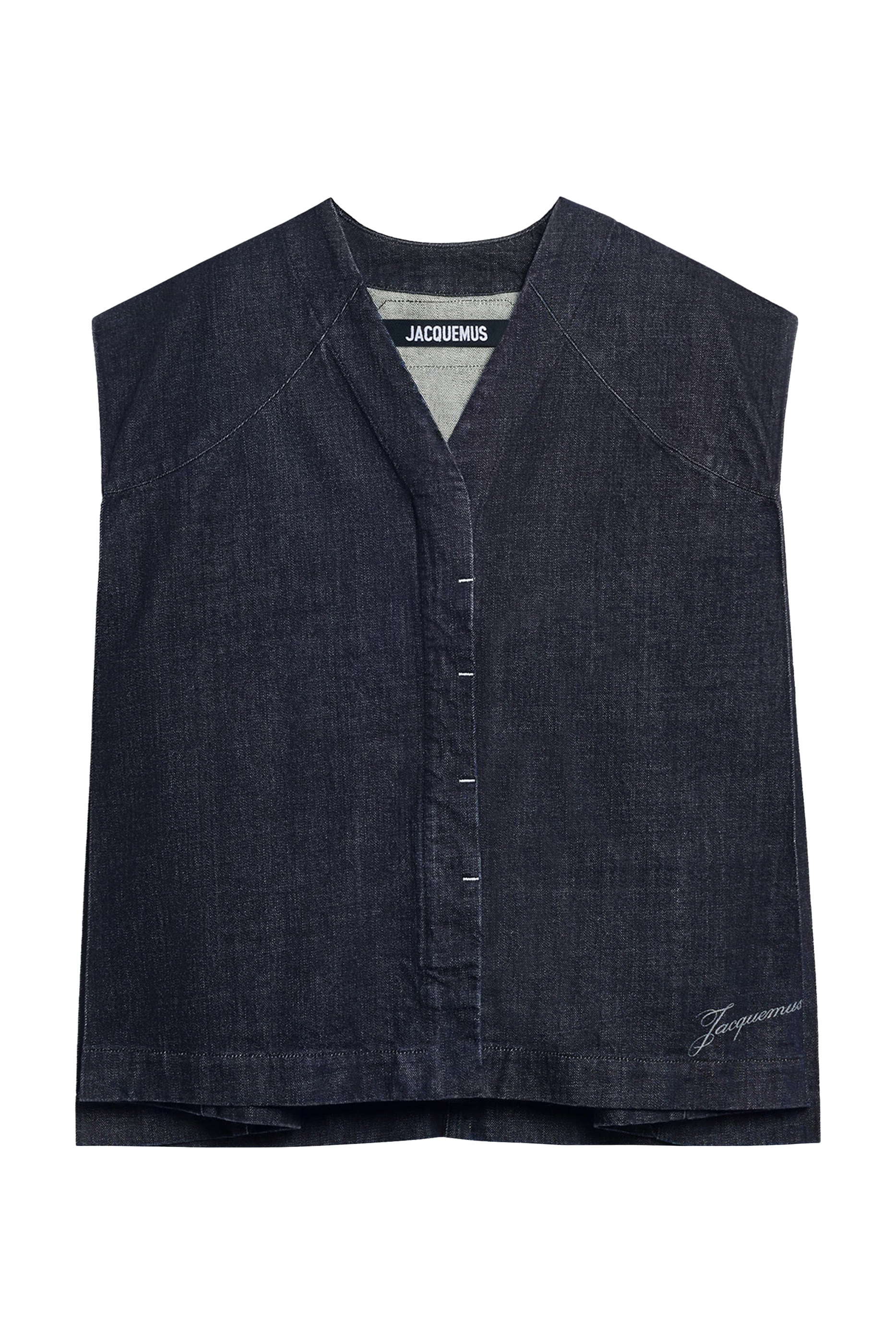 The Salon De-N&icirc;mes Denim Top