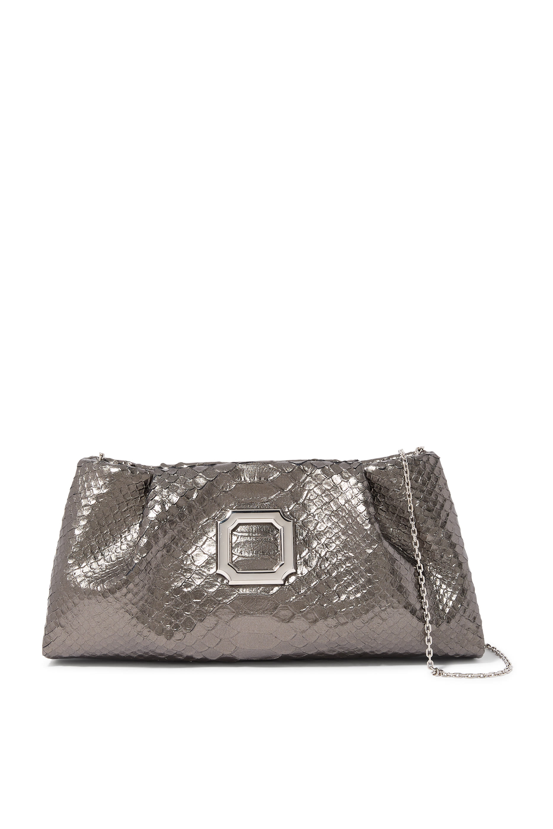 Vittoria Satin Clutch Bag