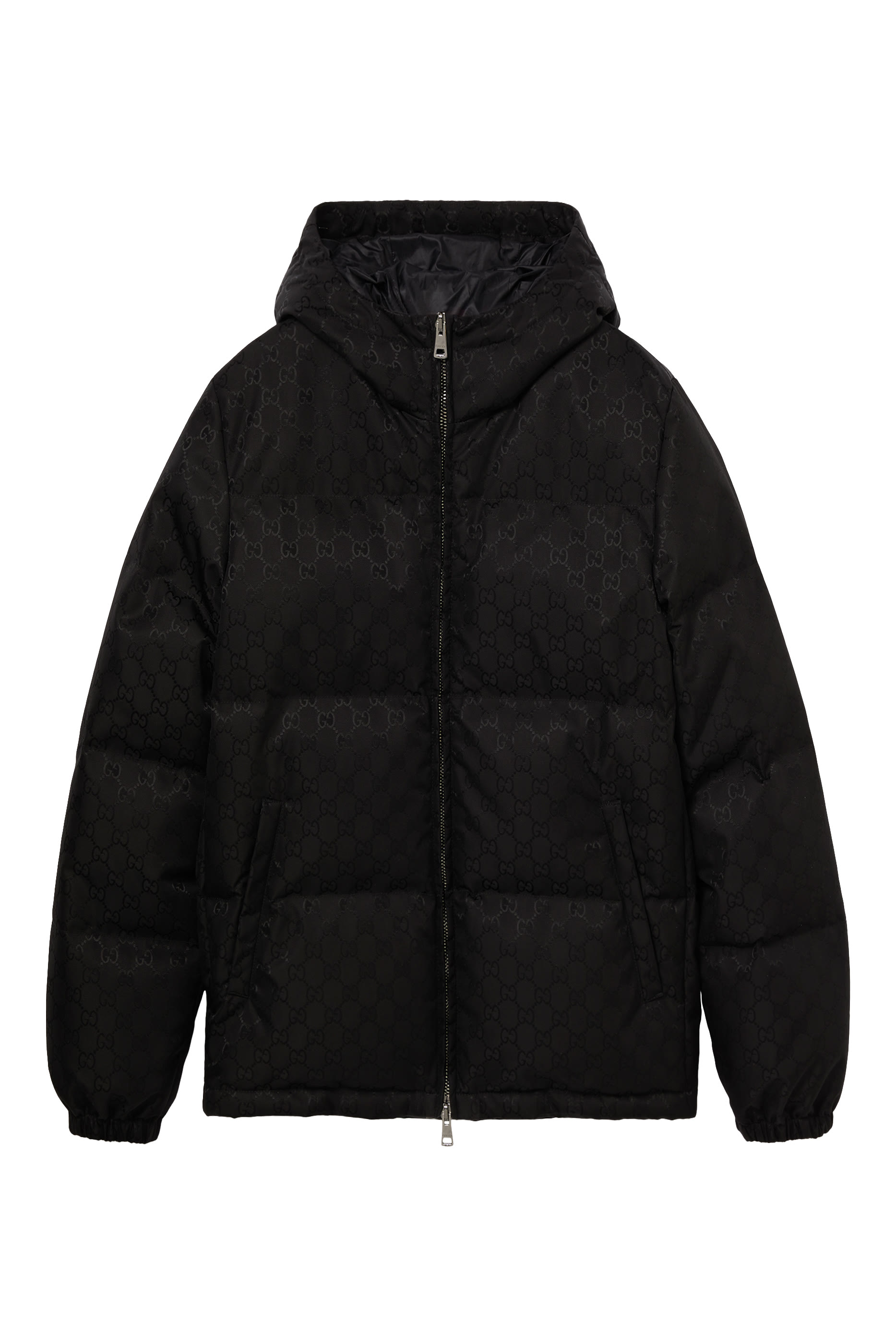 GG Nylon Canvas Down Jacket 