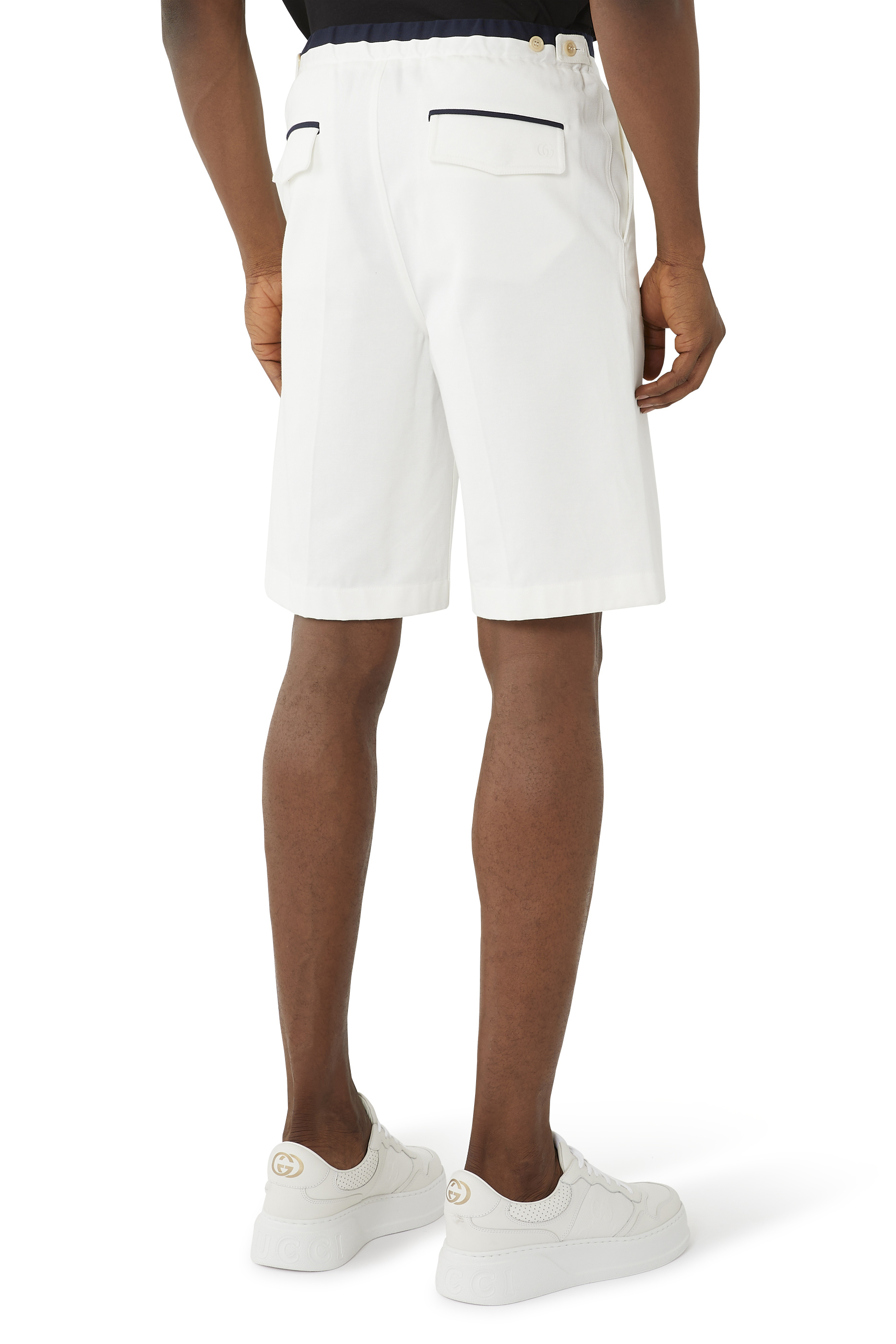 Double G Embroidery Shorts