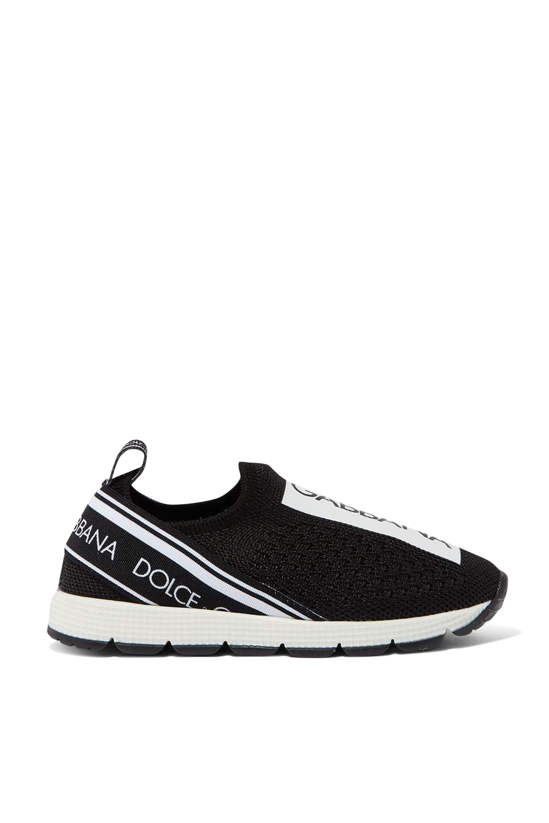 Kids Slip-On Logo Sneakers