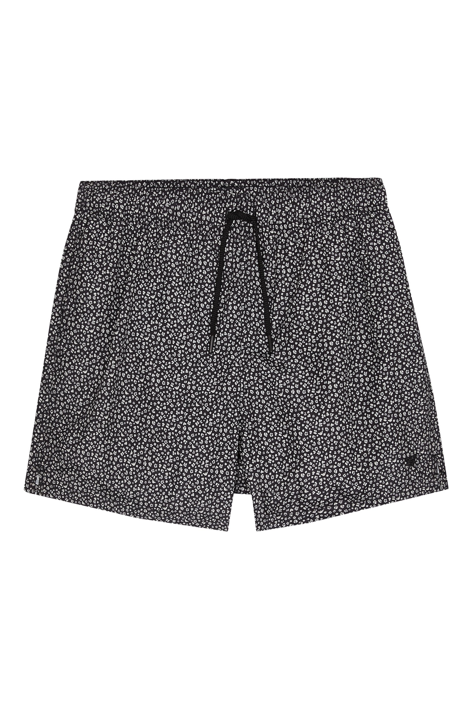 Sticks Print Swim Shorts