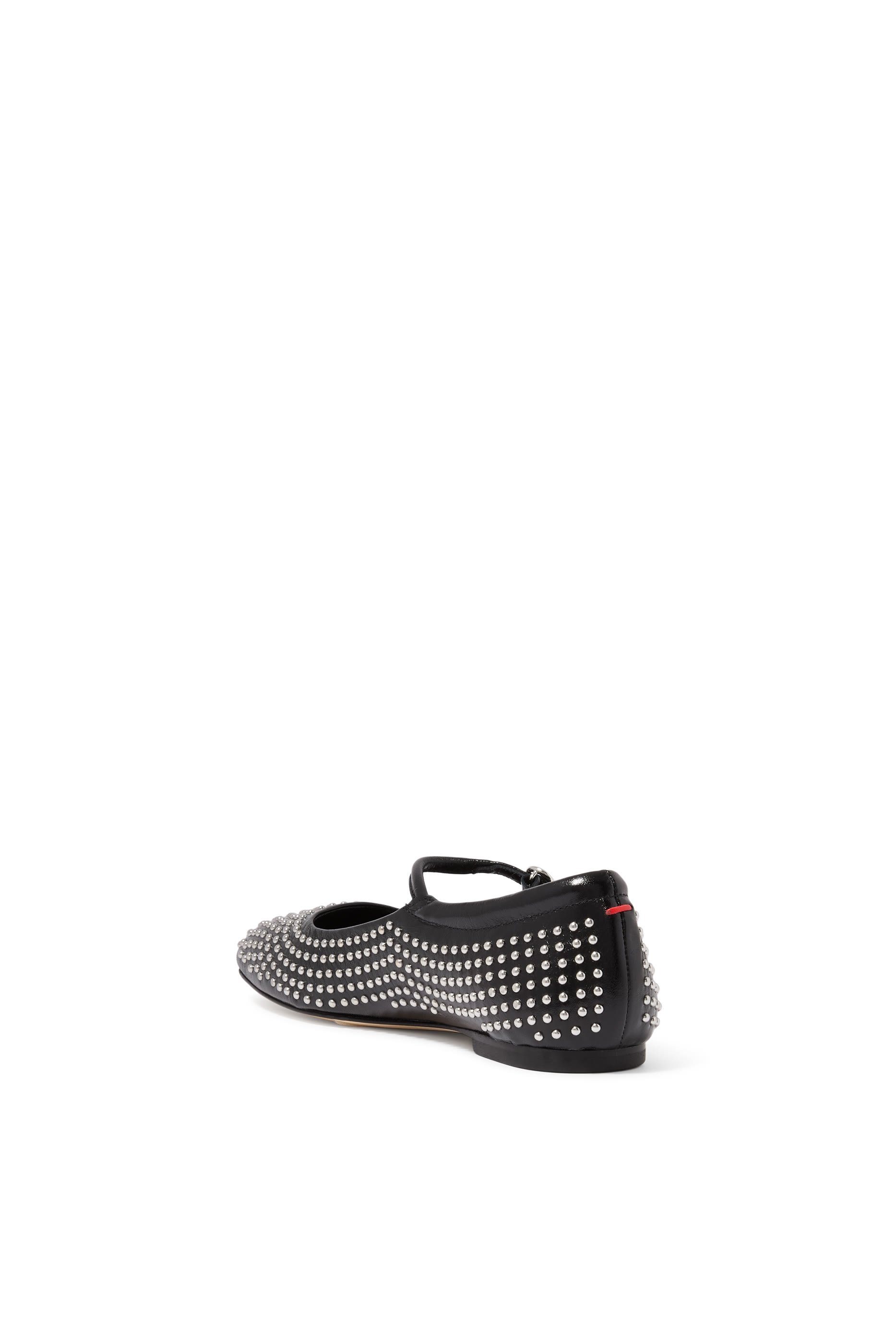 Uma Mini Stud Mary-Jane Flats 