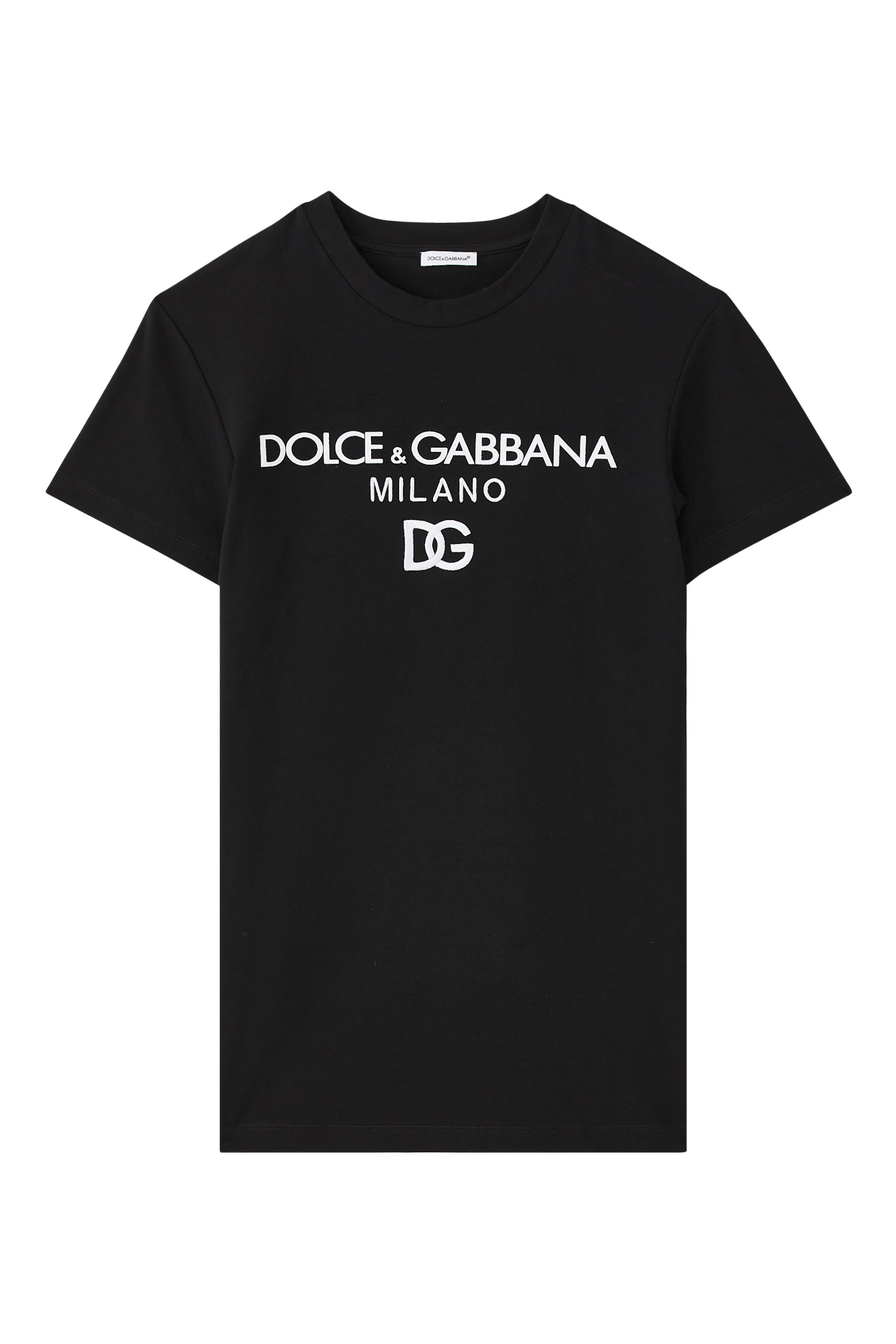 Kids Essential Logo Cotton T-Shirt Dress