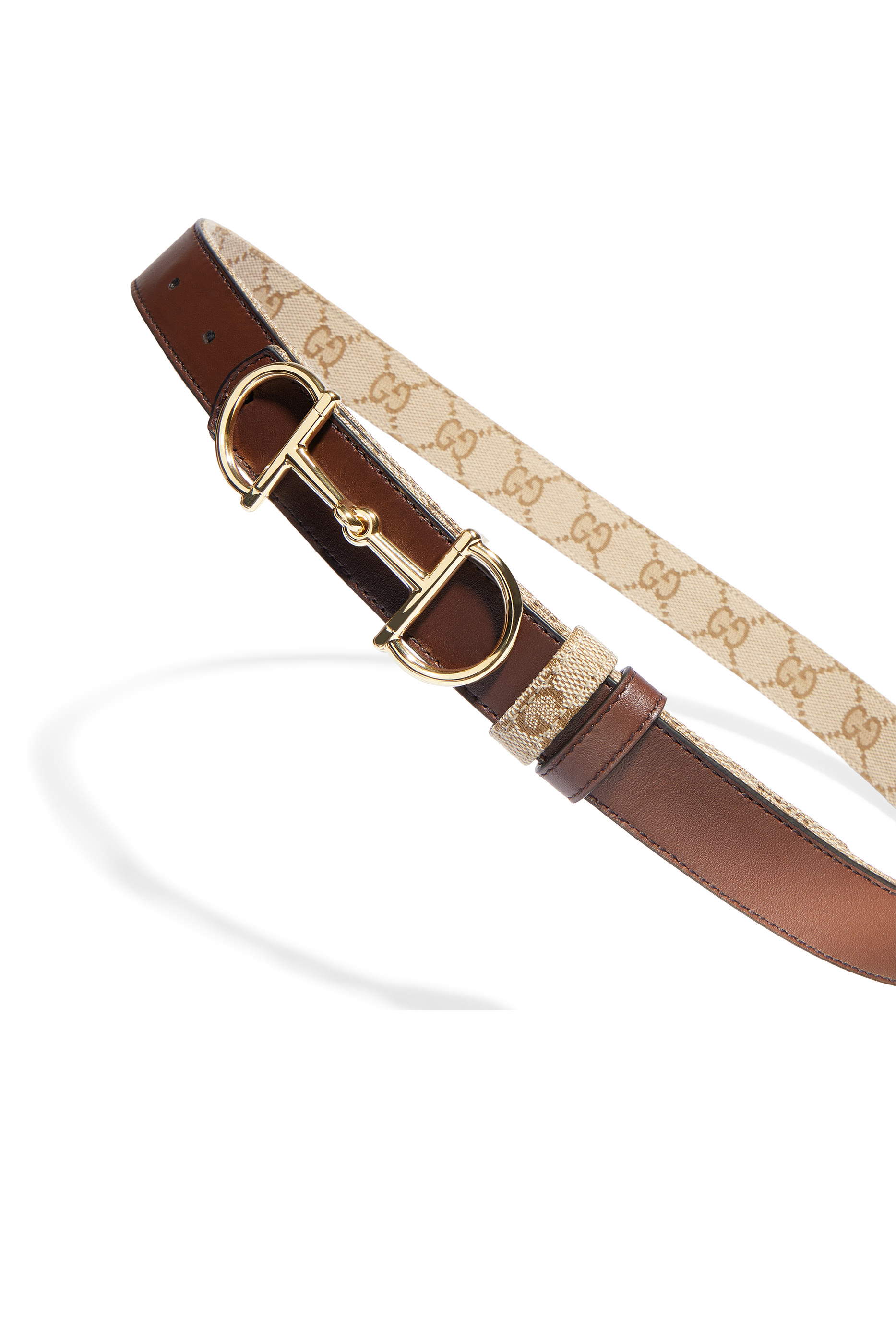 Reversible Belt with Horsebit Buckle
