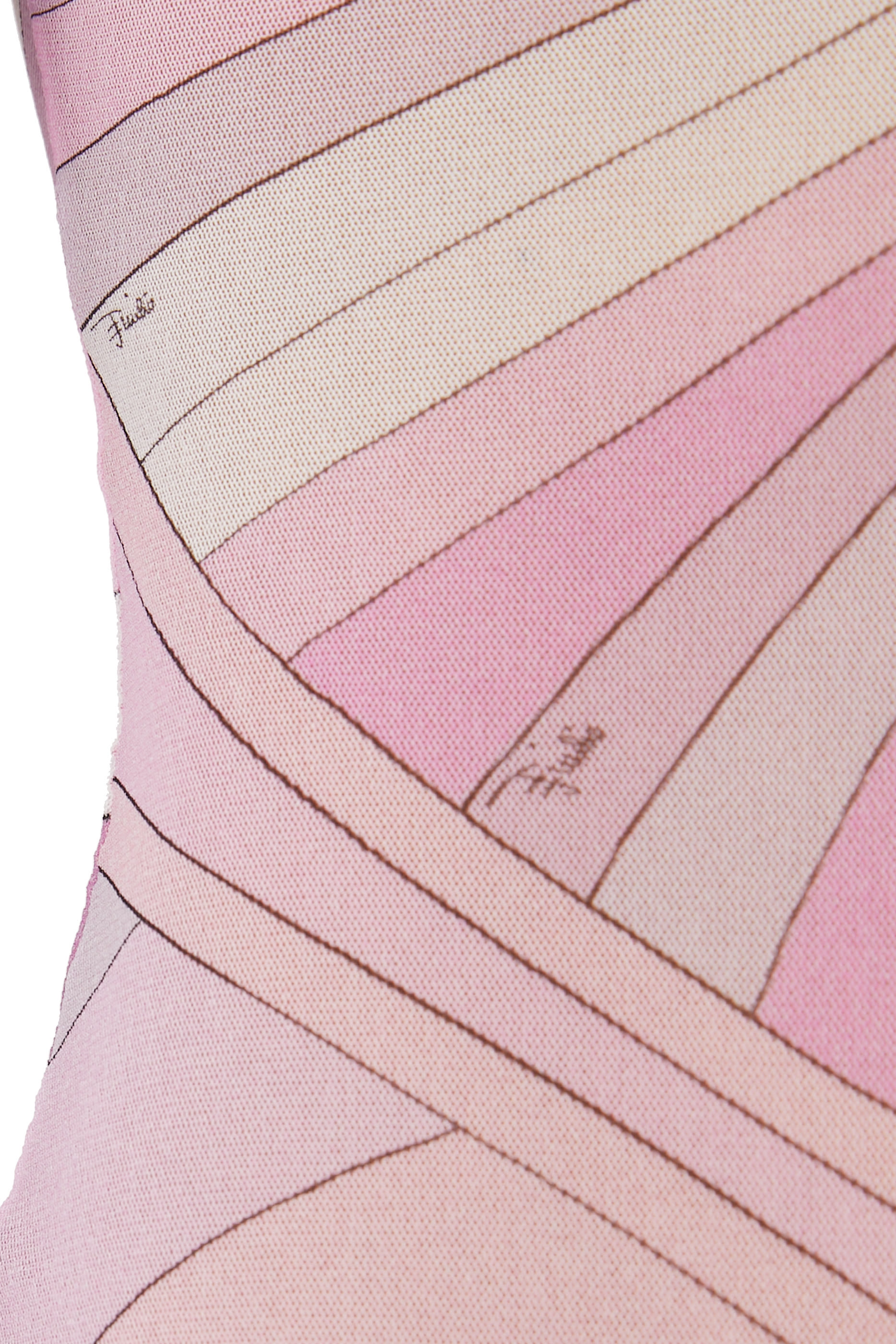 Sheer Printed Long Sleeve Top