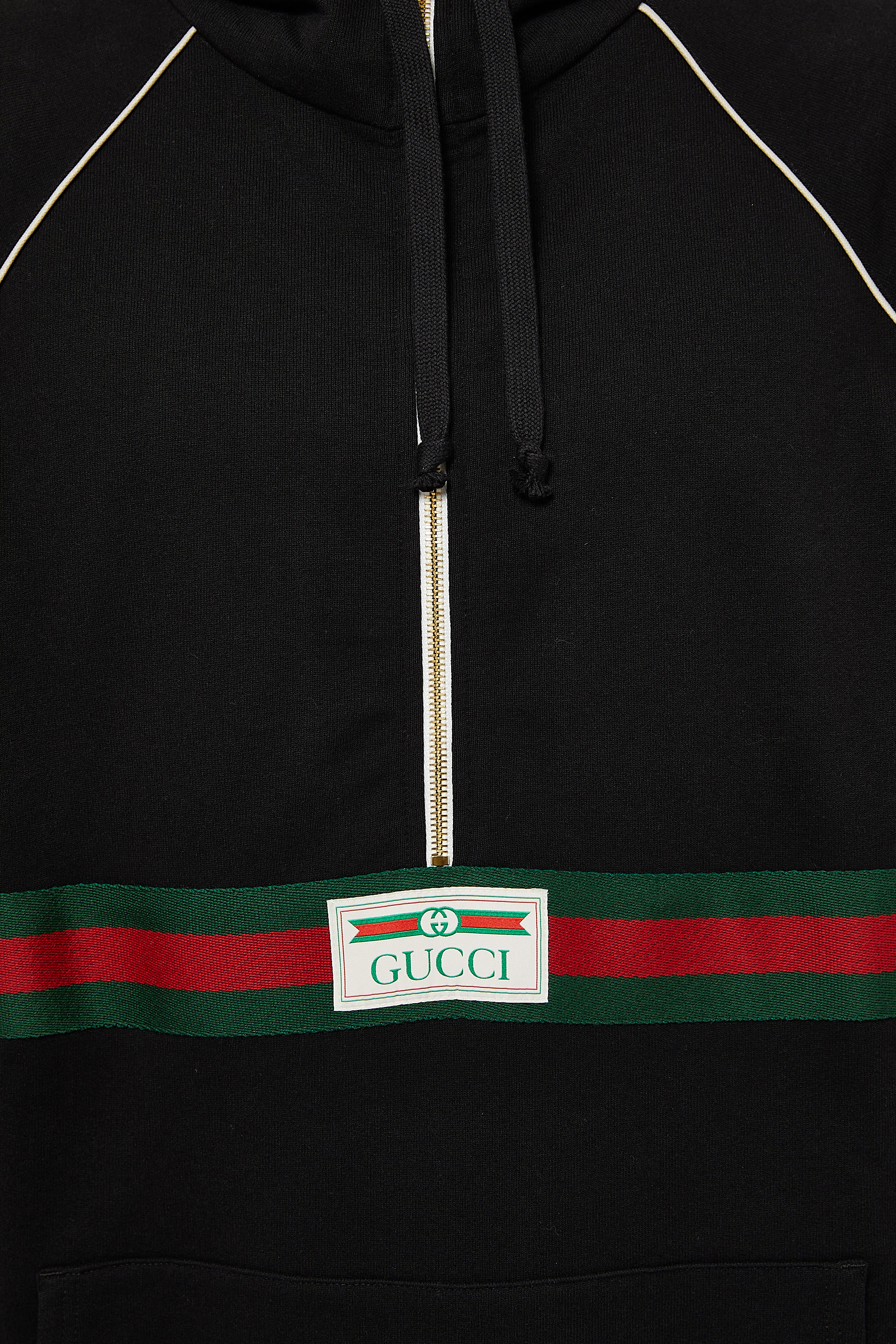 Cotton jersey sweatshirt with web