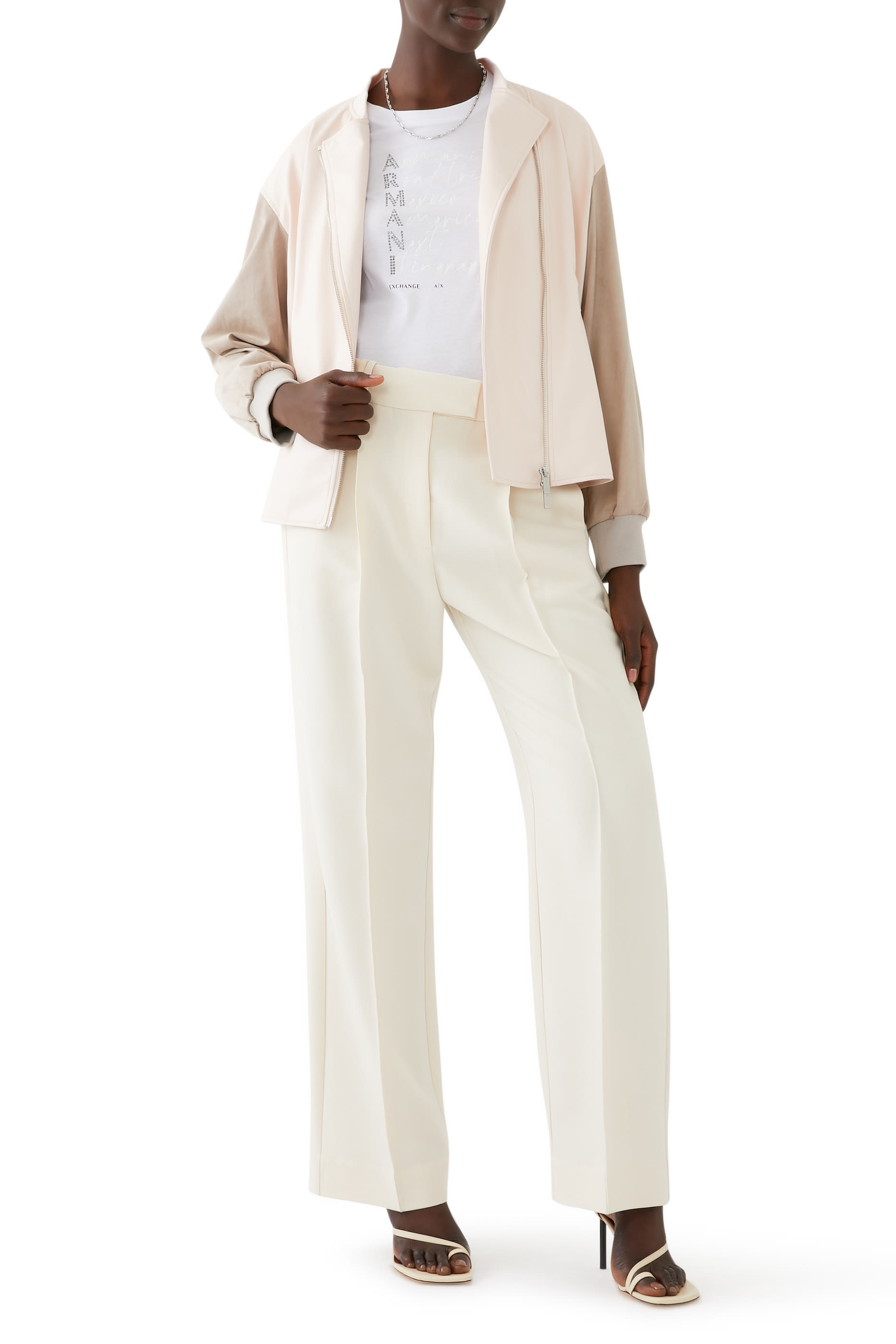 Two-Tone Bomber Jacket