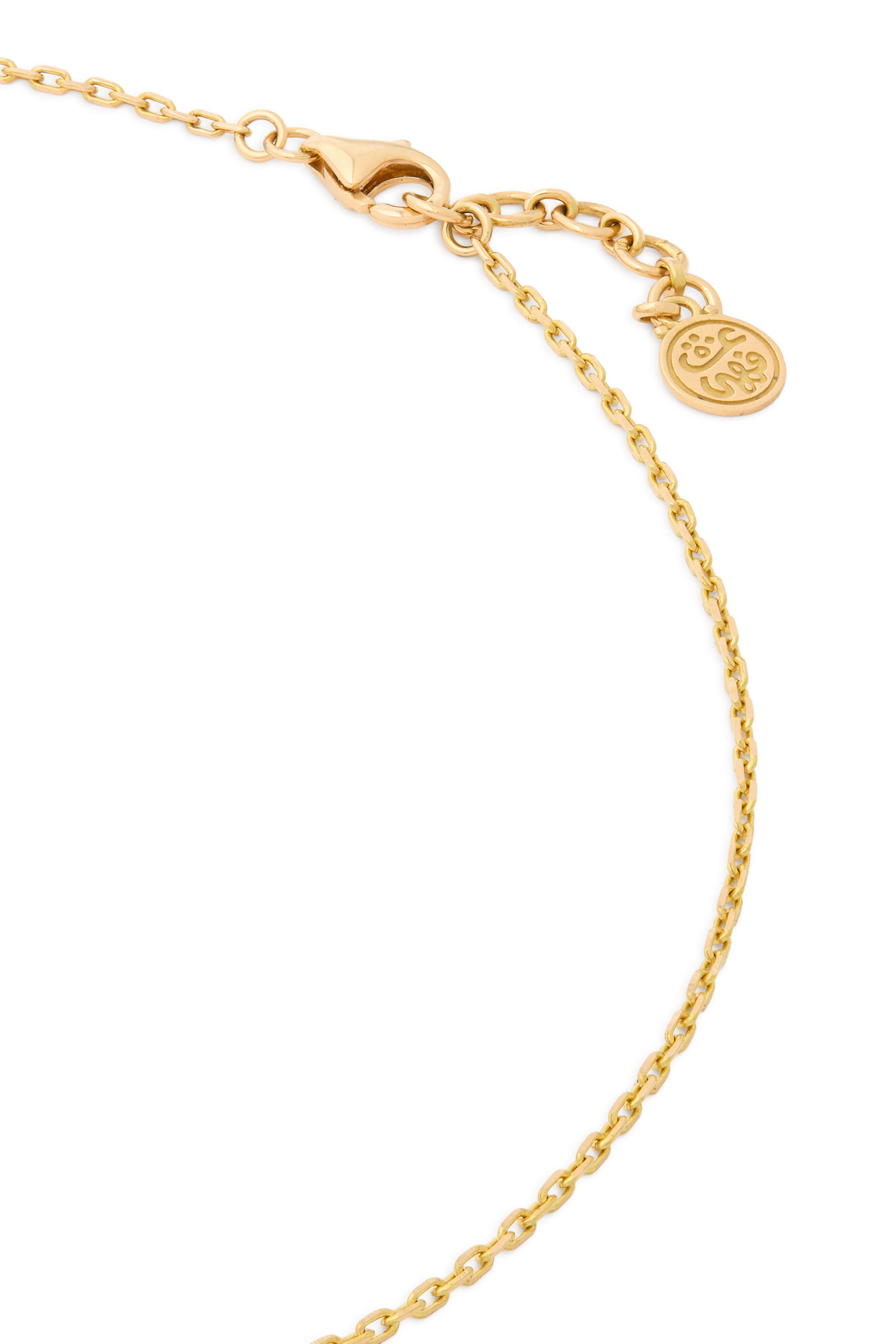 Solar Voyage Chain Necklace, 18k Yellow Gold