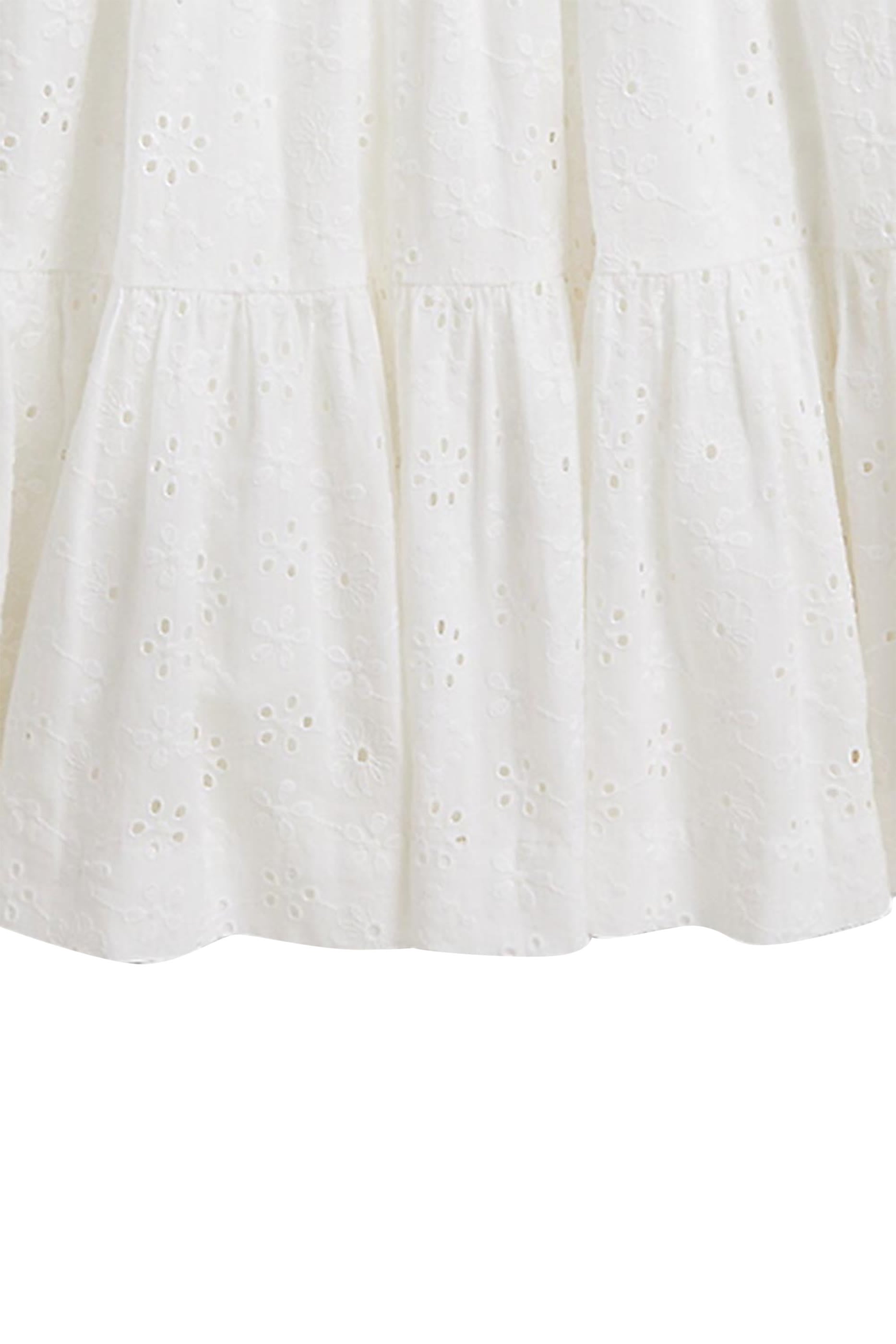 Kids Eyelet Maxi Skirt