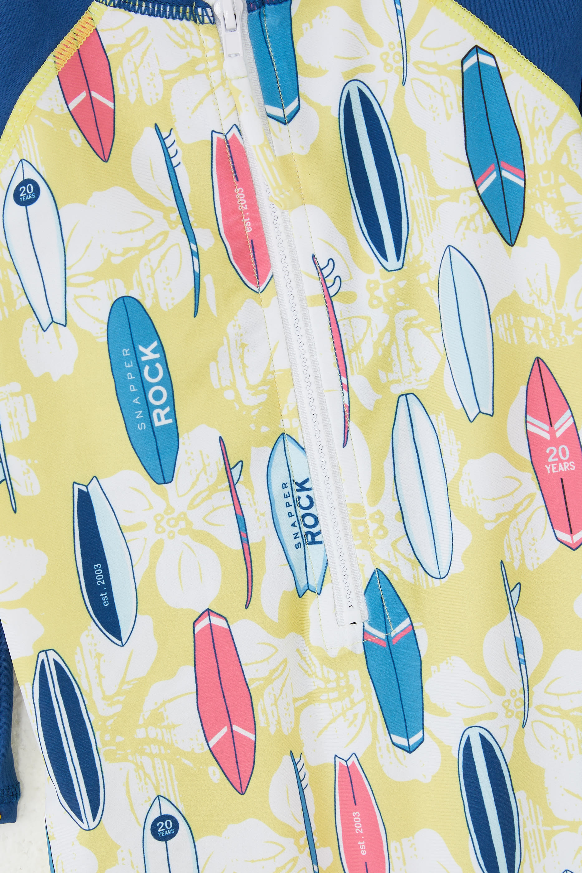 Kids Rock The Board Long Sleeve Sunsuit