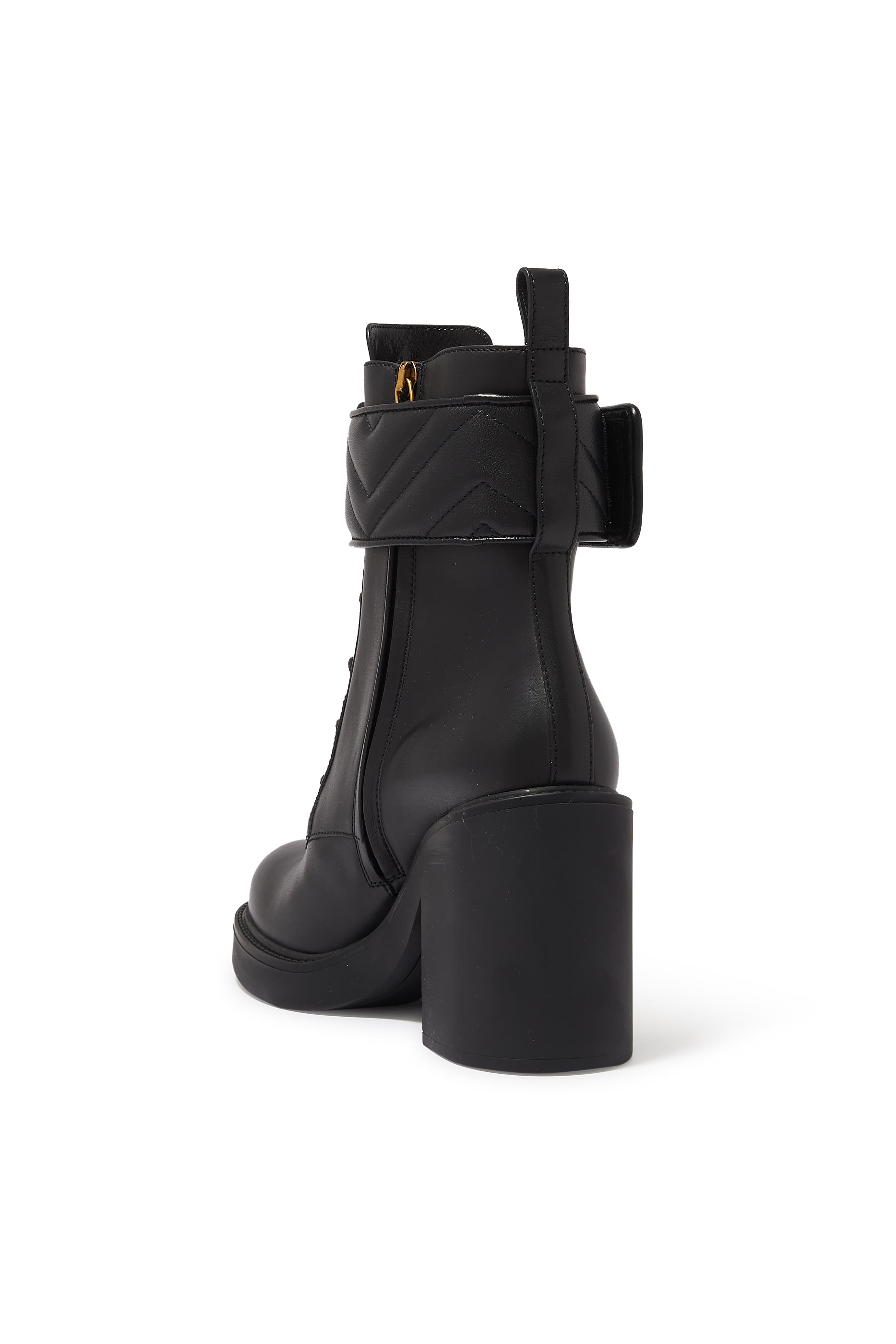 GG Marmont 70 Leather Boots