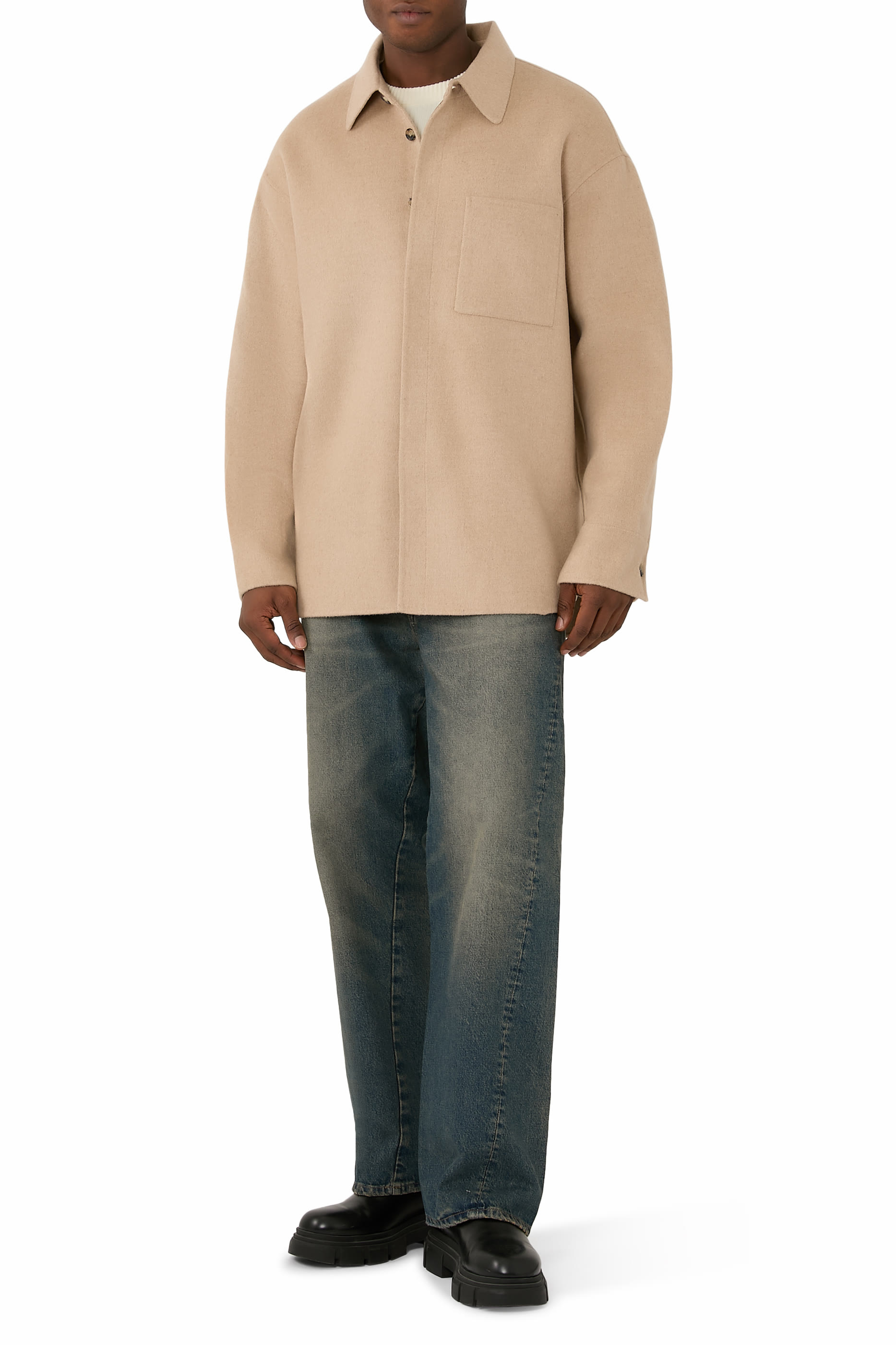 Oversized Shirt Jacket