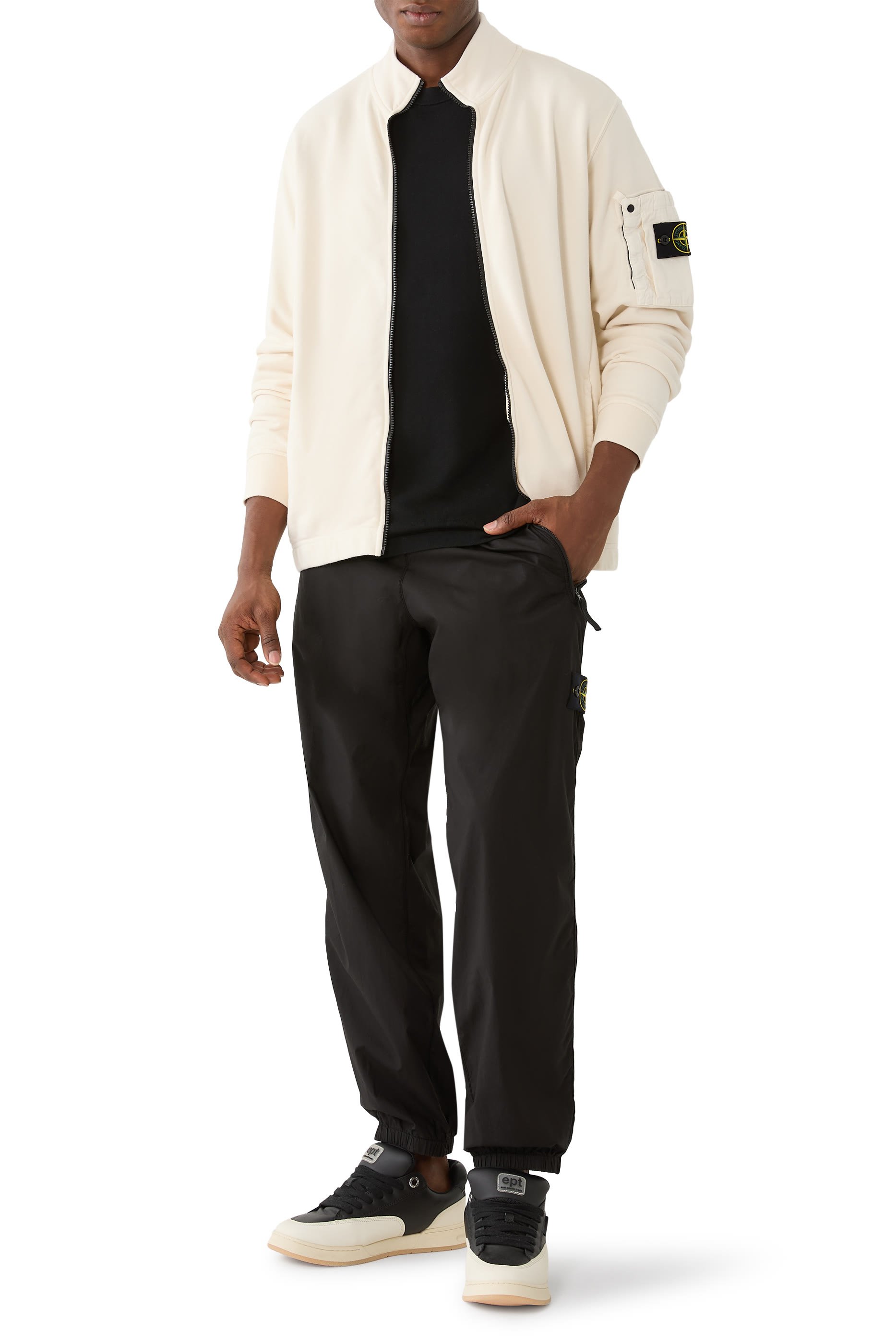 Stretch Cotton Tela &lsquo;Paracadute&rsquo; Trousers