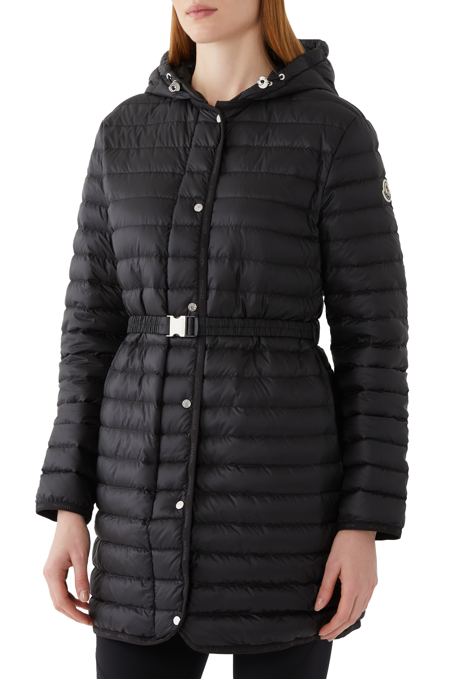 Oredonne Hooded Long Down Jacket 