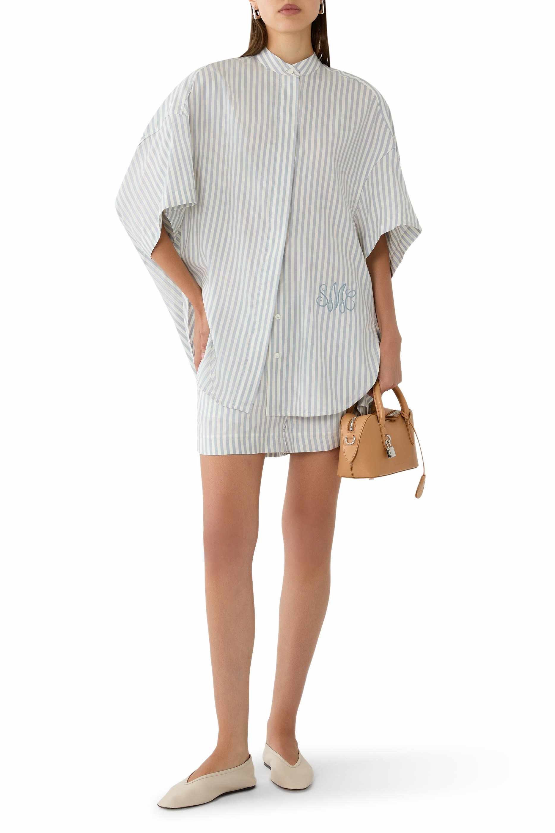 Stripe Pattern Shorts