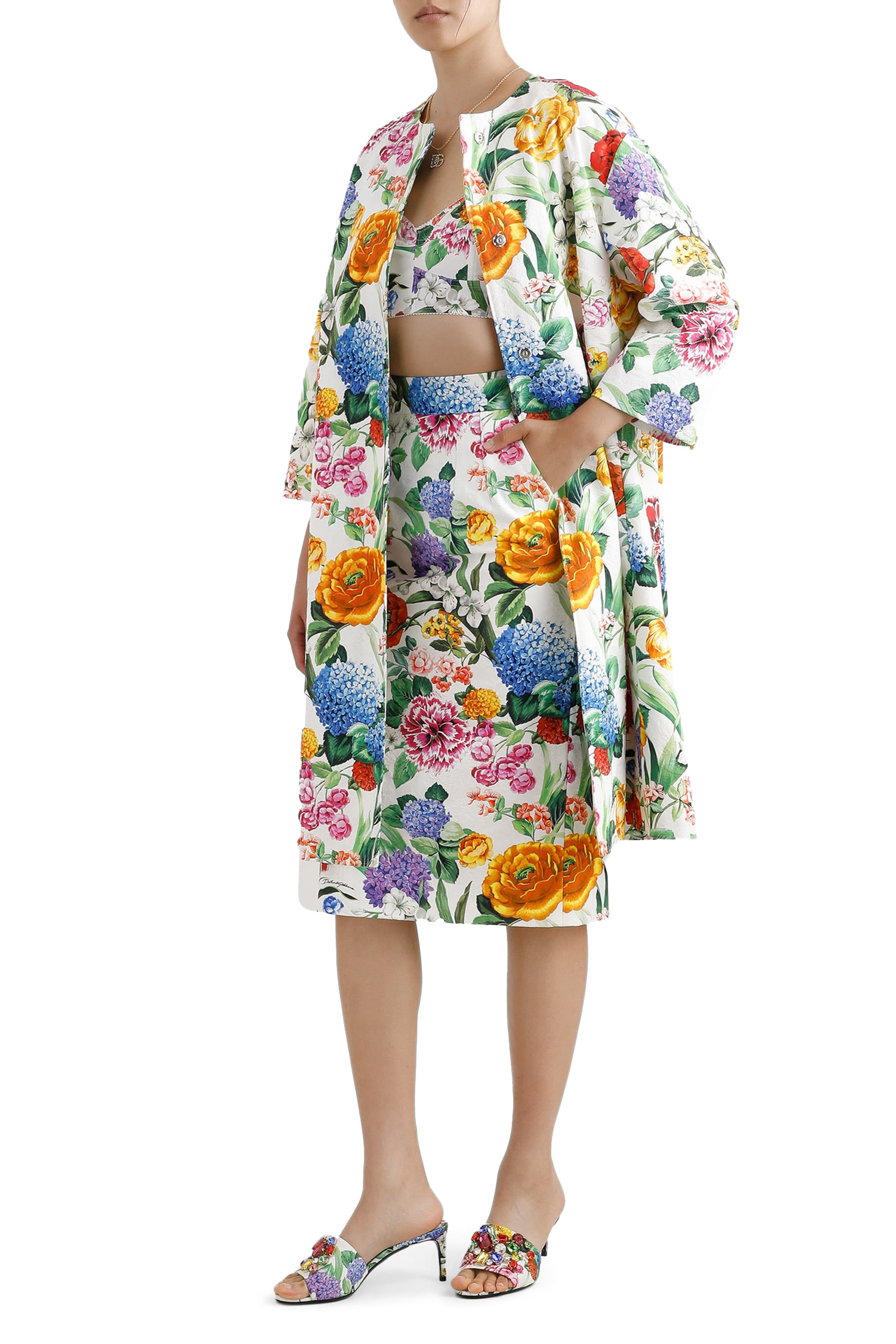 Fiori Floral Print Top