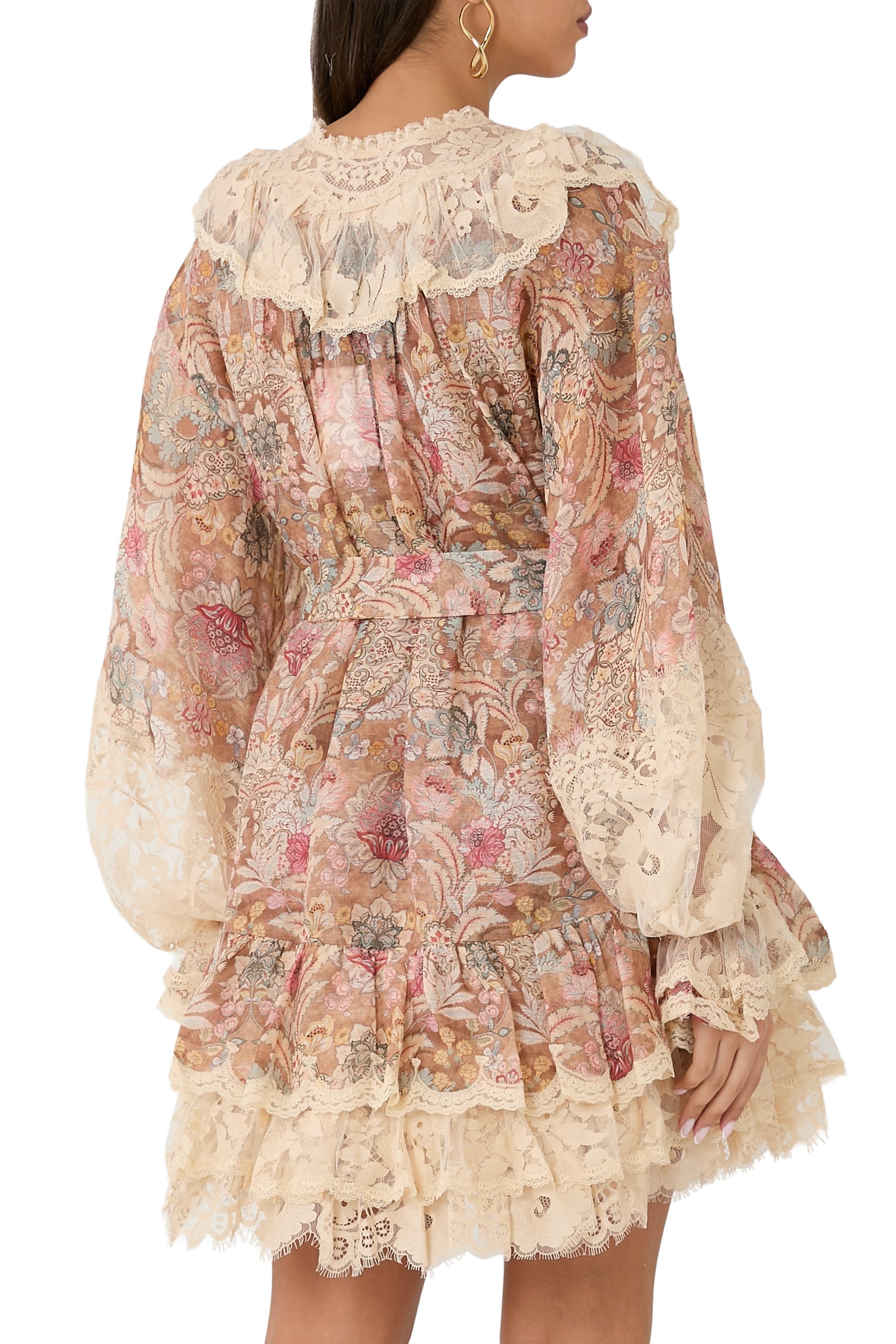 Rebellion Lace-Up Mini Dress