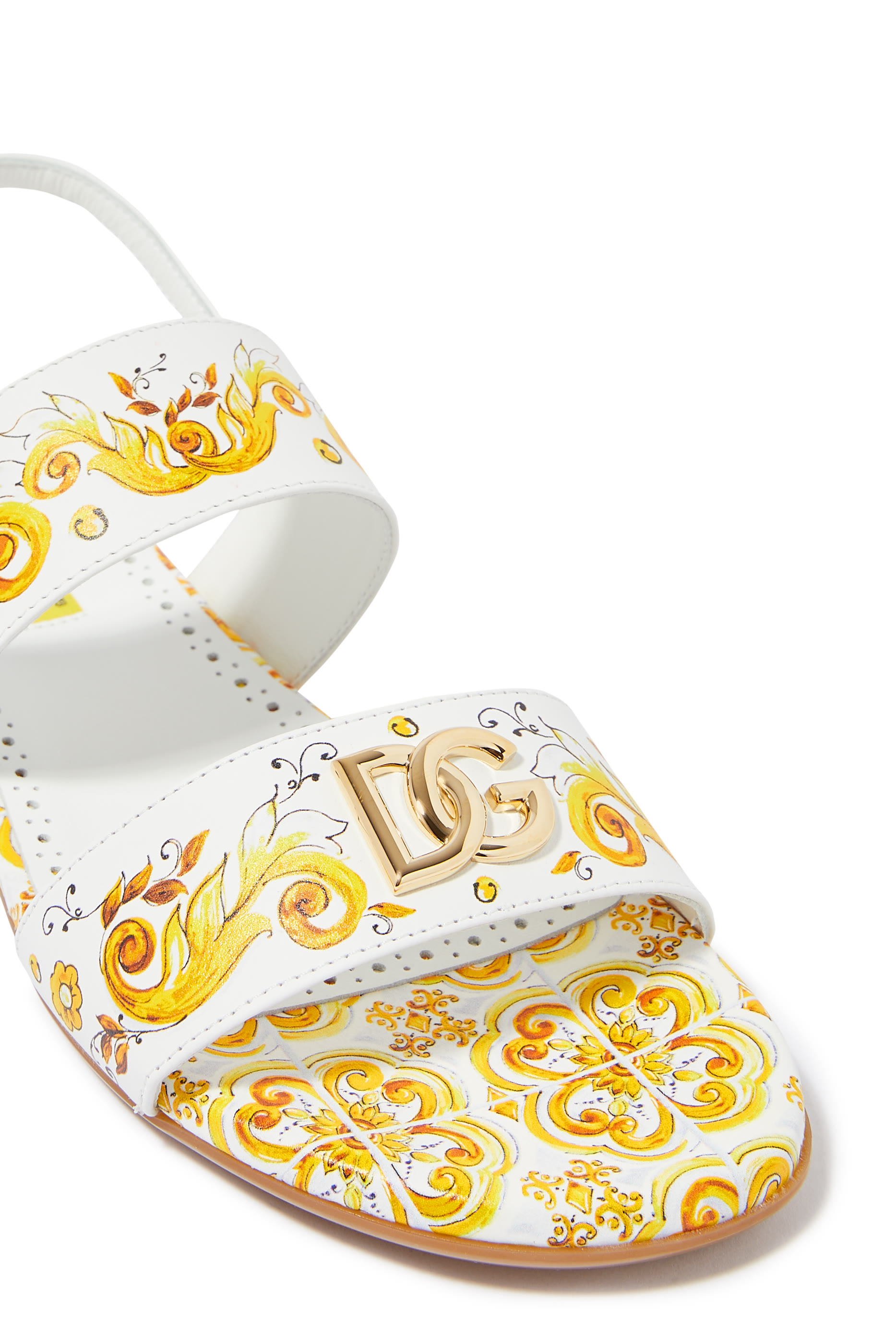 Kids Printed Slip-On Flat Sandals