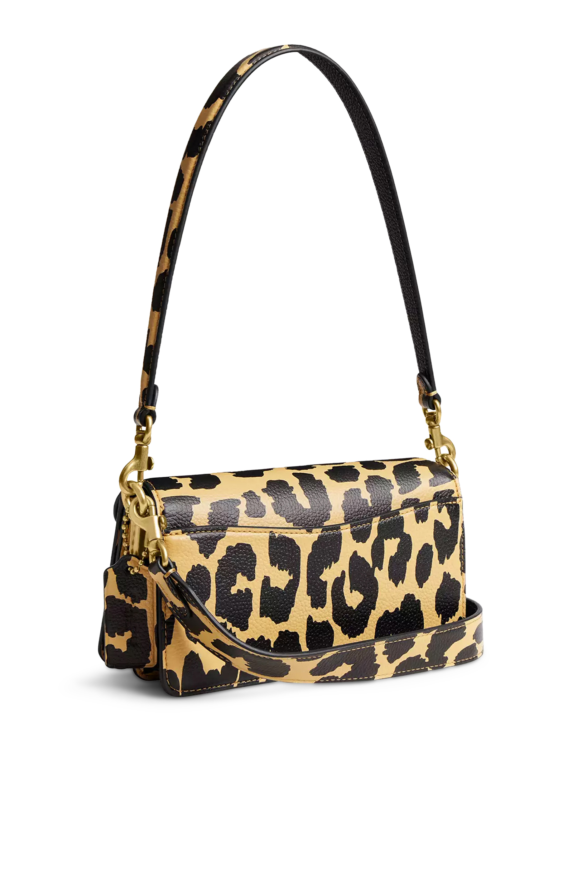Tabby Leopard Print Shoulder Bag 20