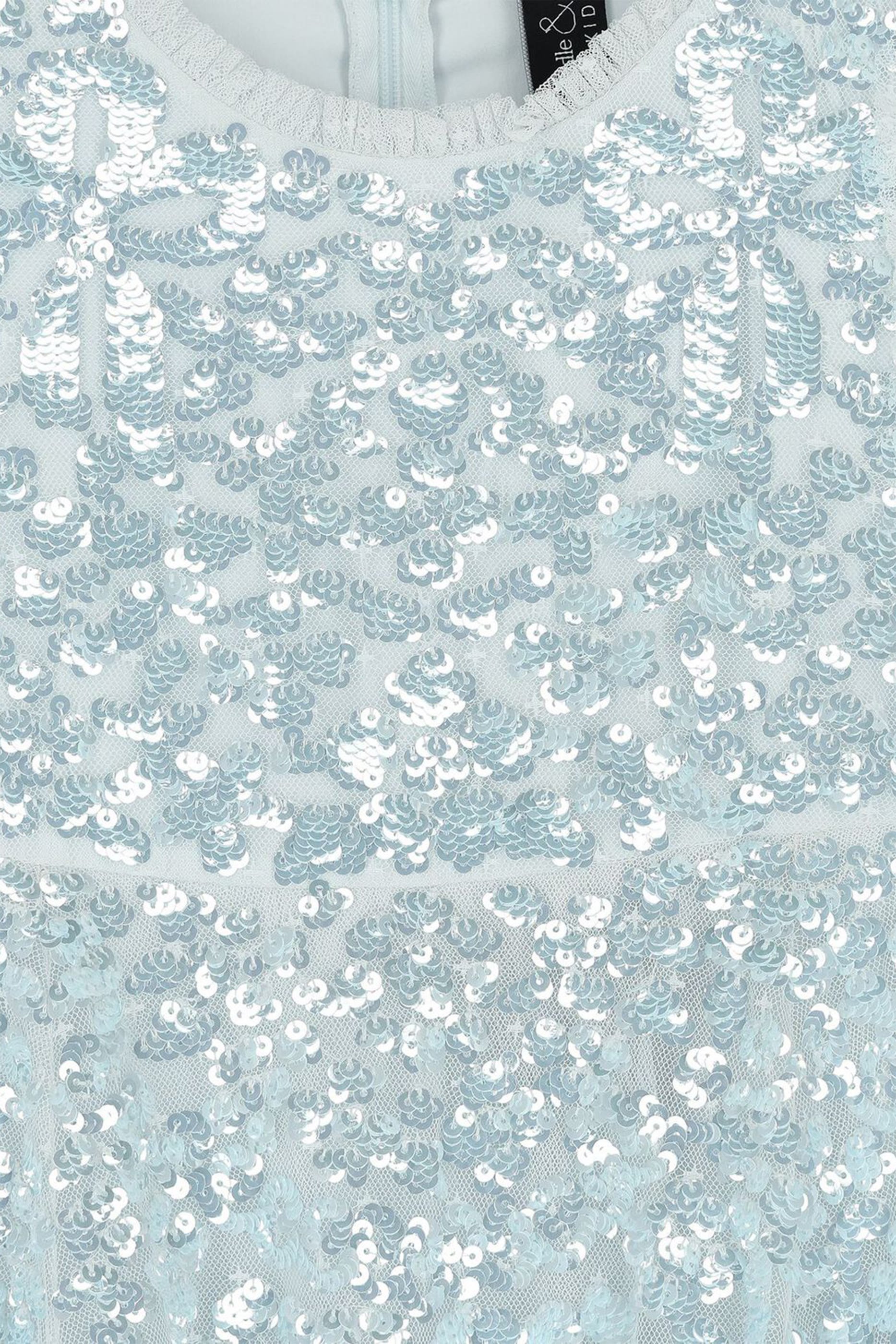 Kids Sequin Embellished Dress