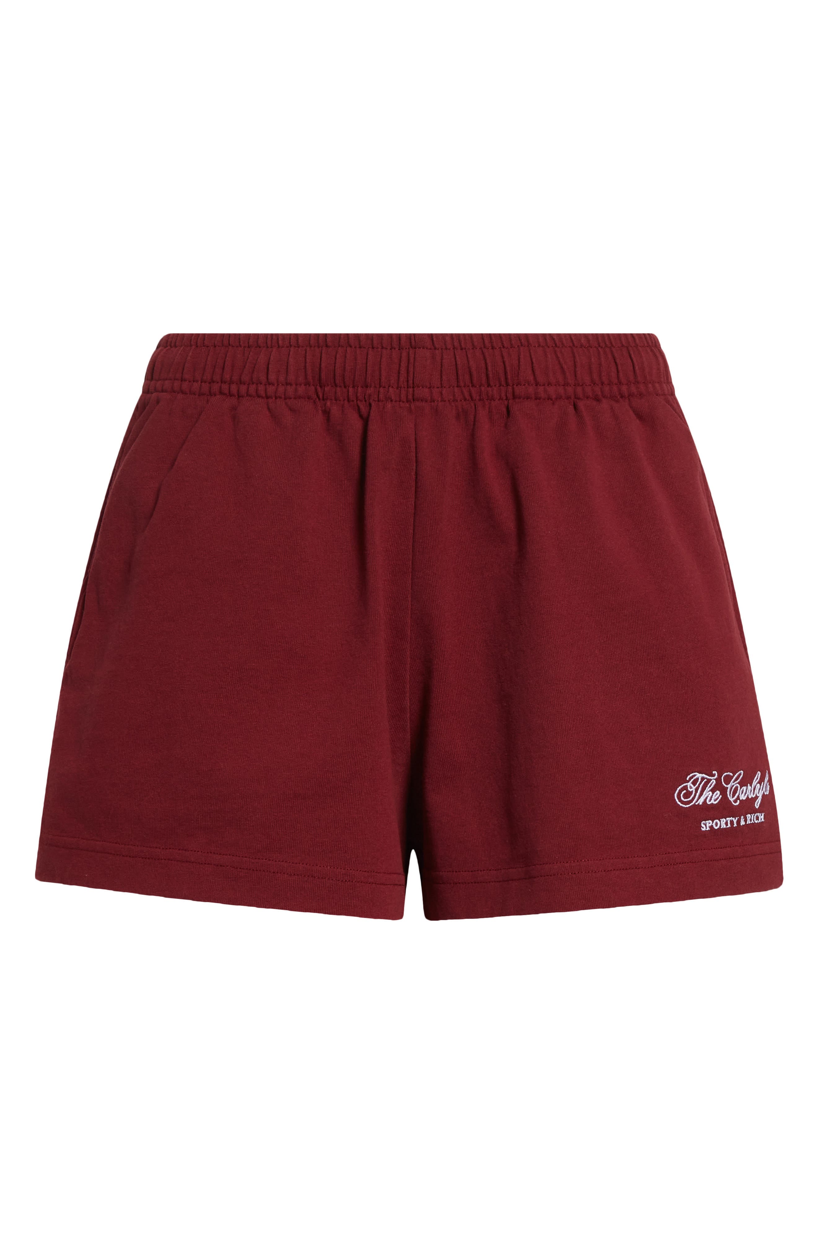 Carlyle Script Embroidered Disco Shorts