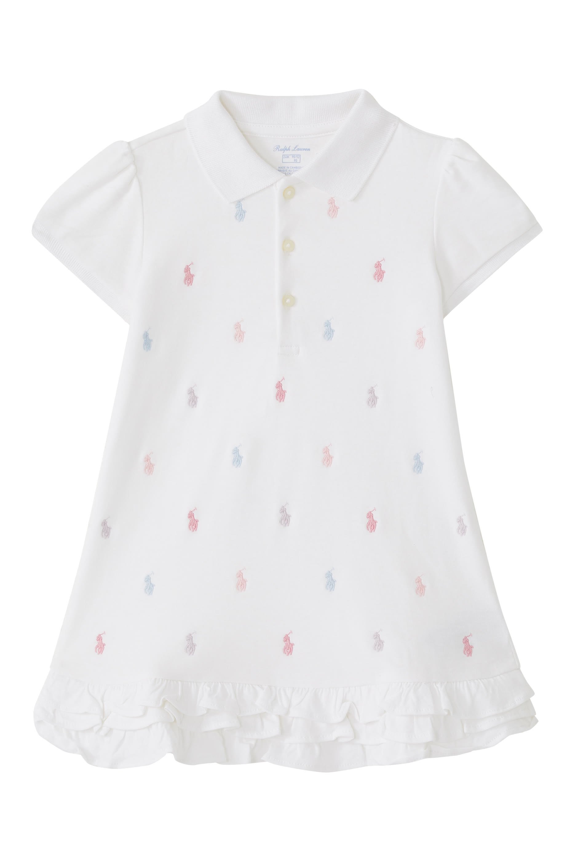 Kids Ruffled Polo Dress and Bloomers