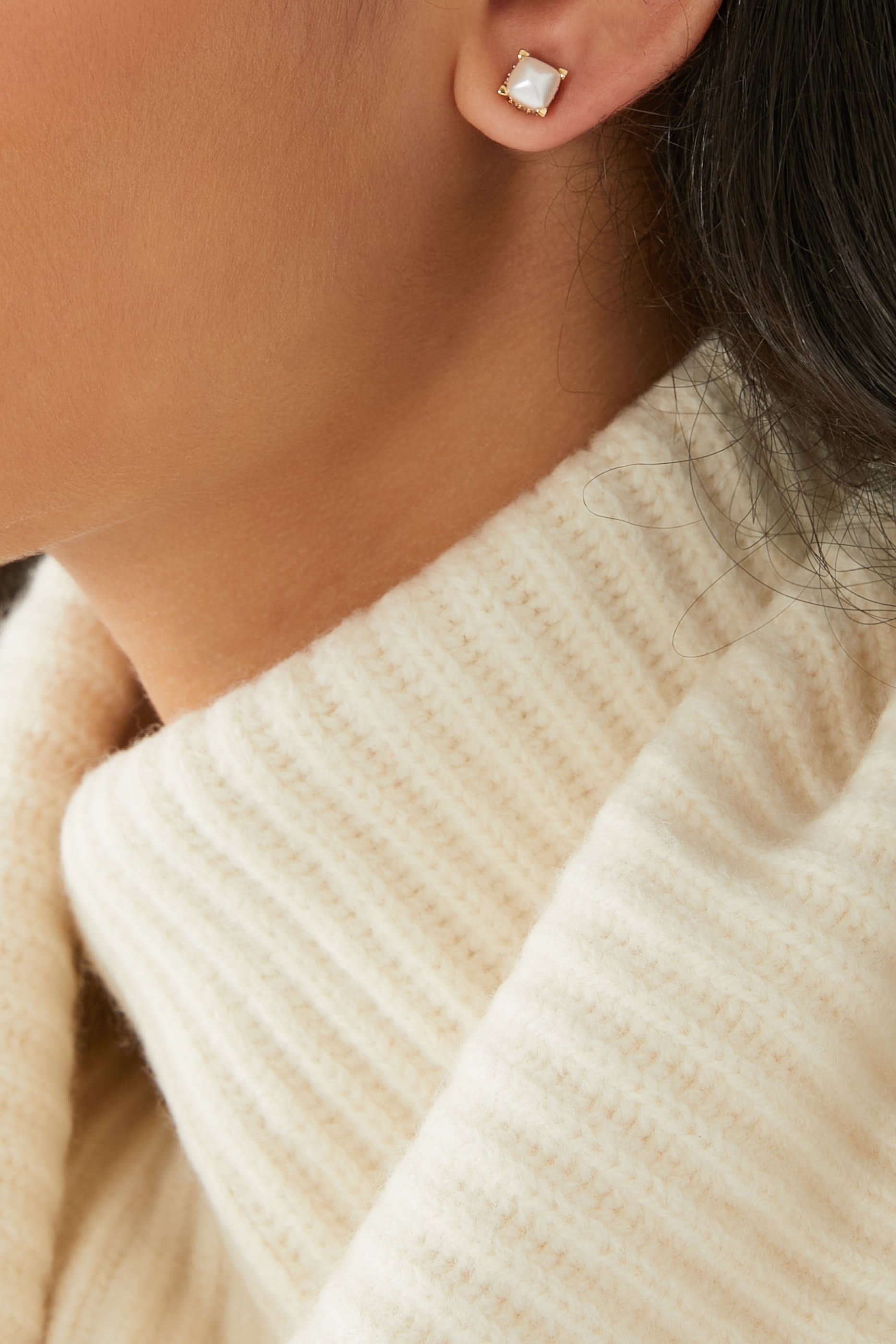 Little Luxuries Square Studs