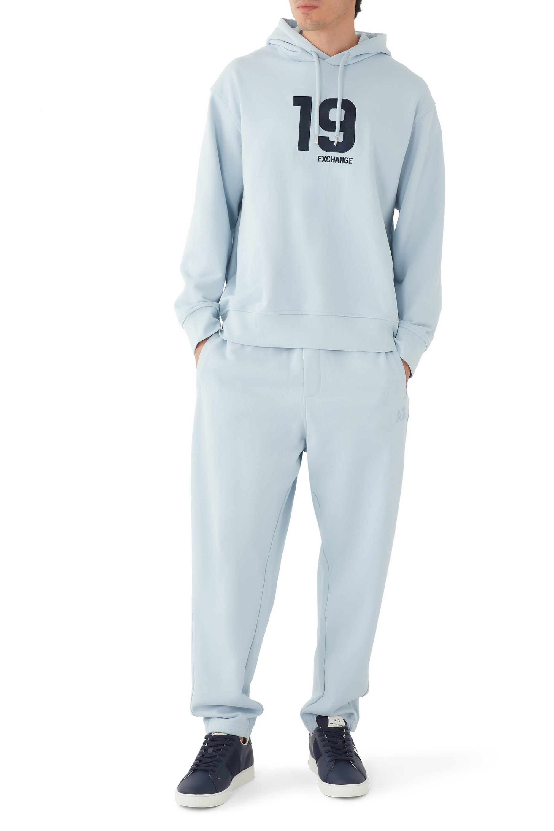 Aqua Hooded Sweatshirt