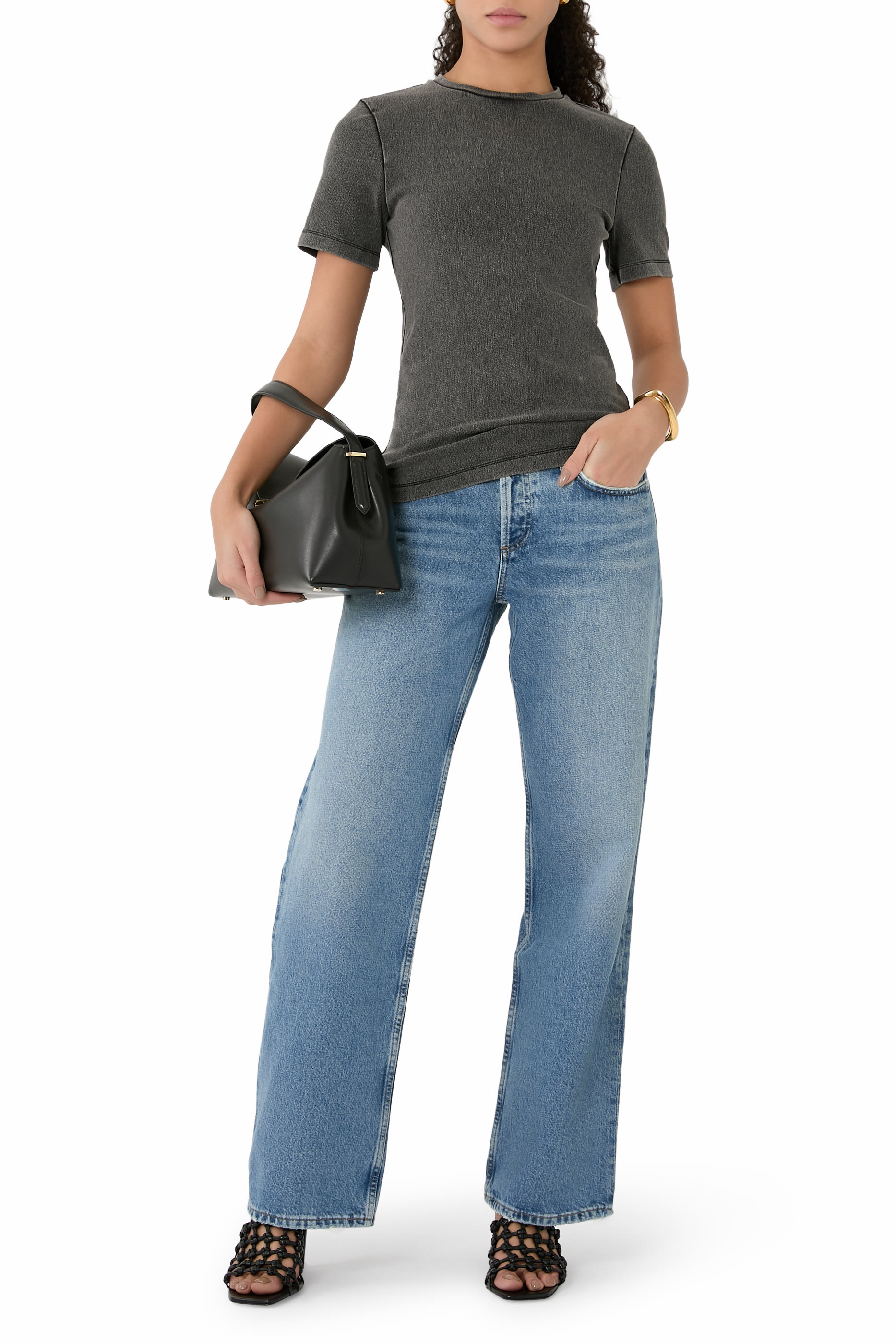  Stretch Denim Baby T-Shirt