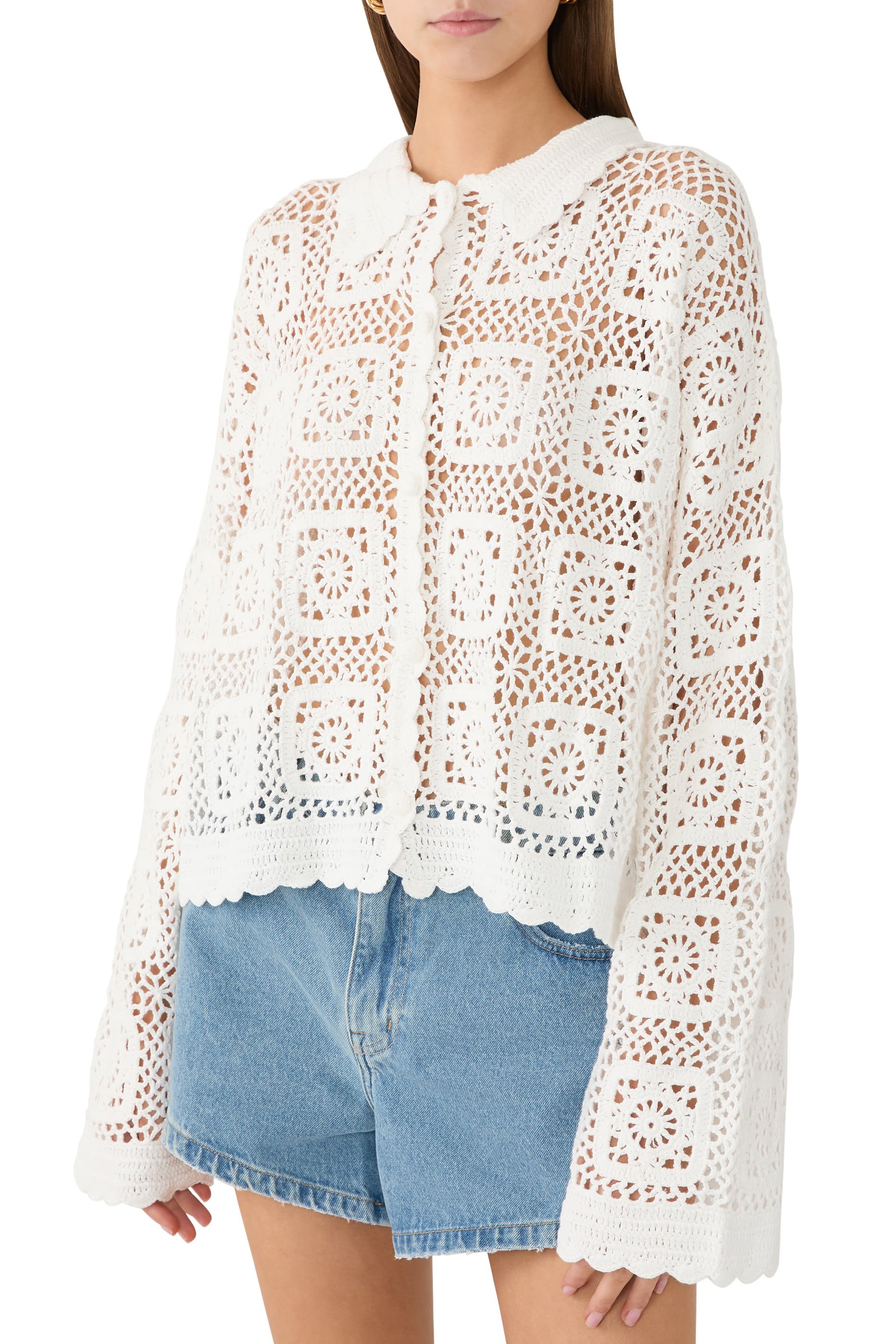 Rosie Crochet Cardigan