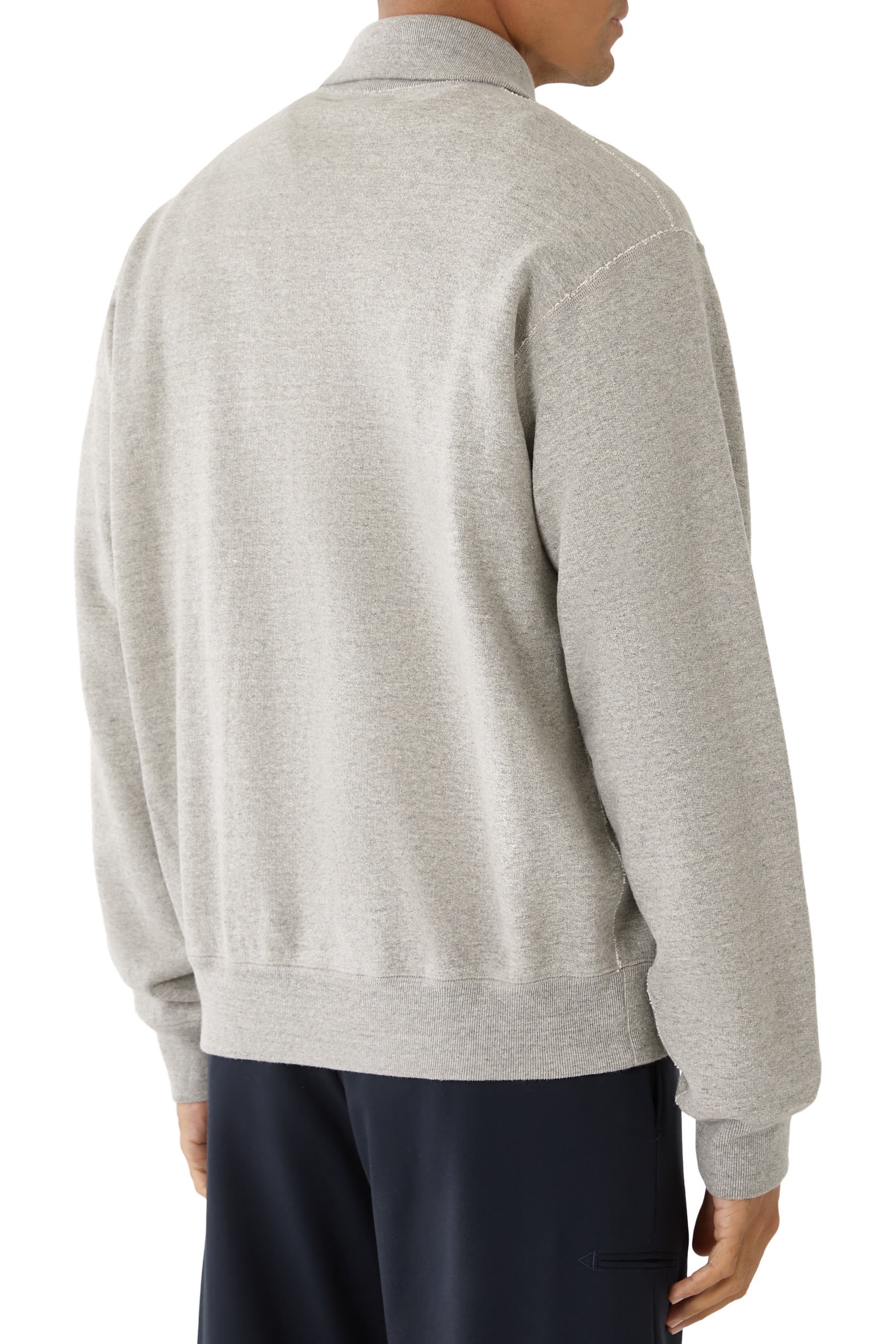 Logo Half-Zip Sweatshirt