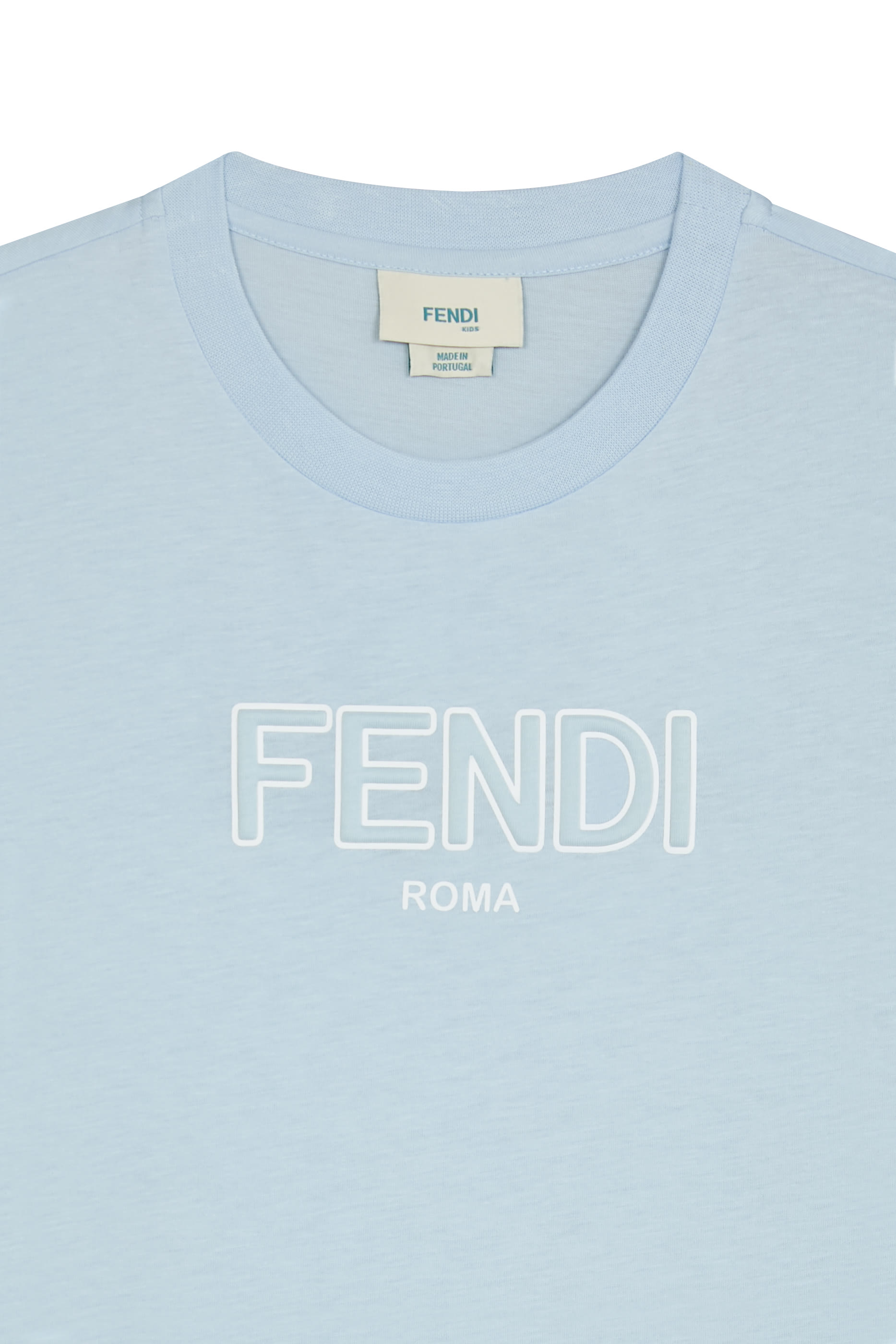 Kids Logo Cotton T-Shirt 
