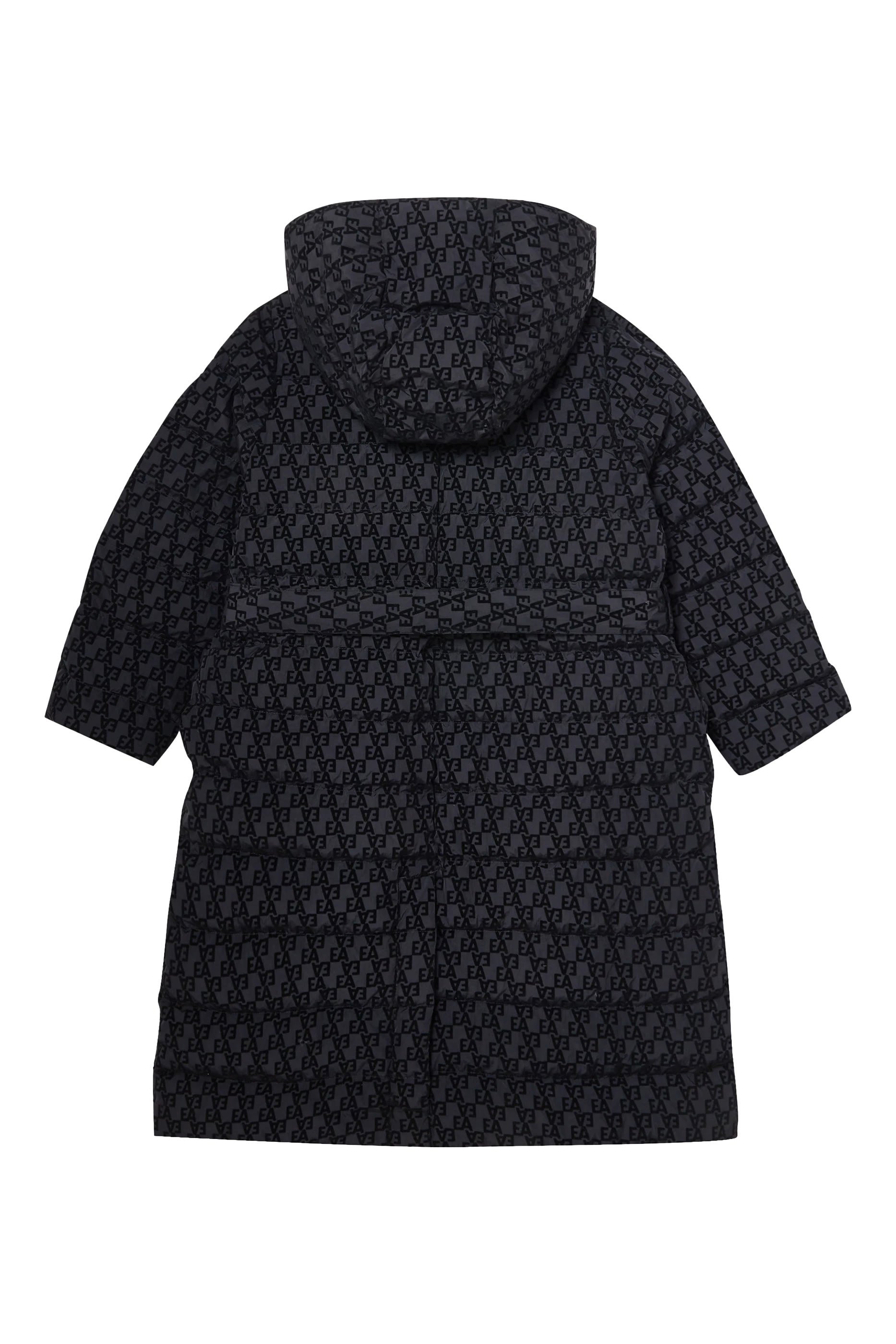 Kids Hooded Long Jacket