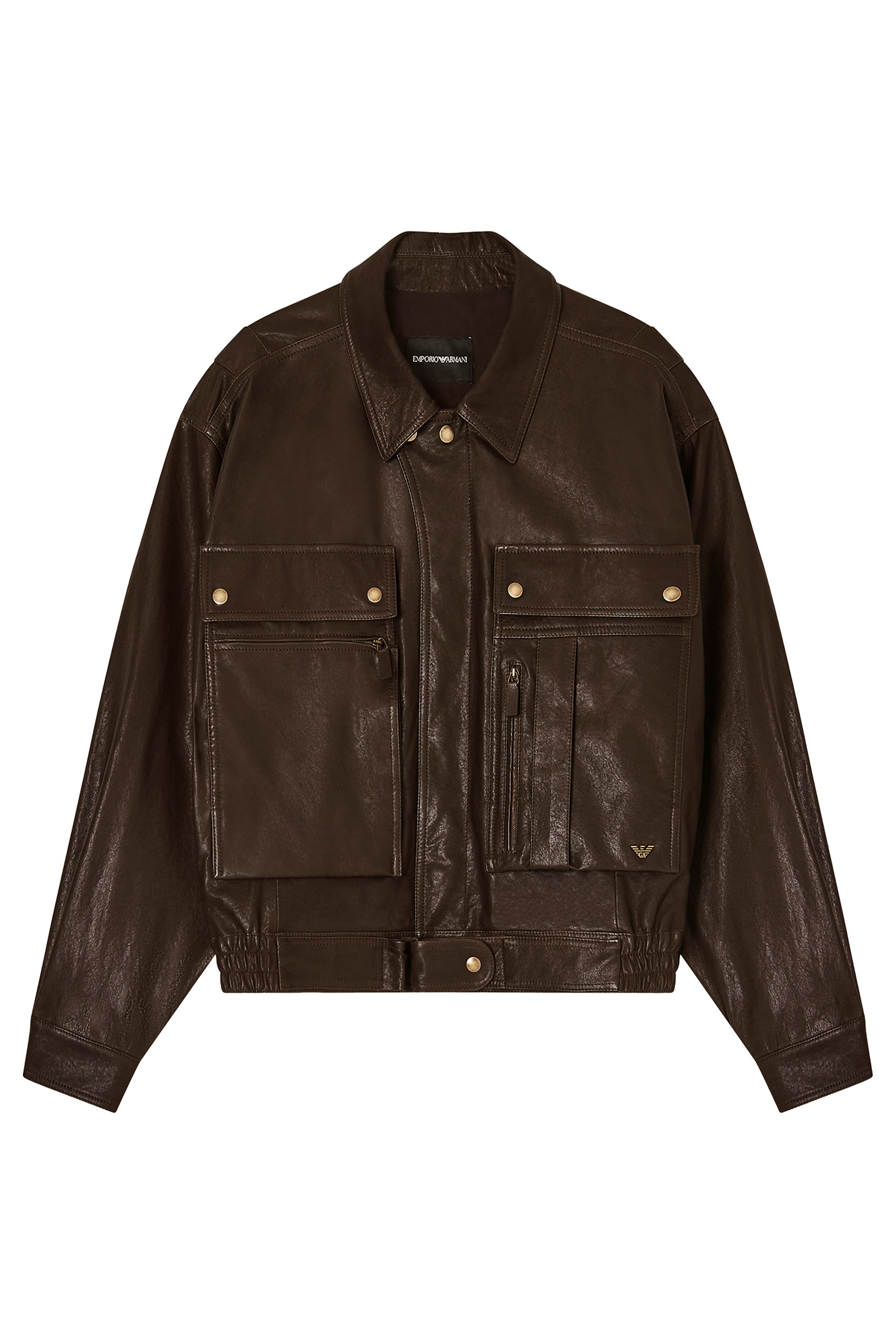 Stud-Detail Collar Jacket