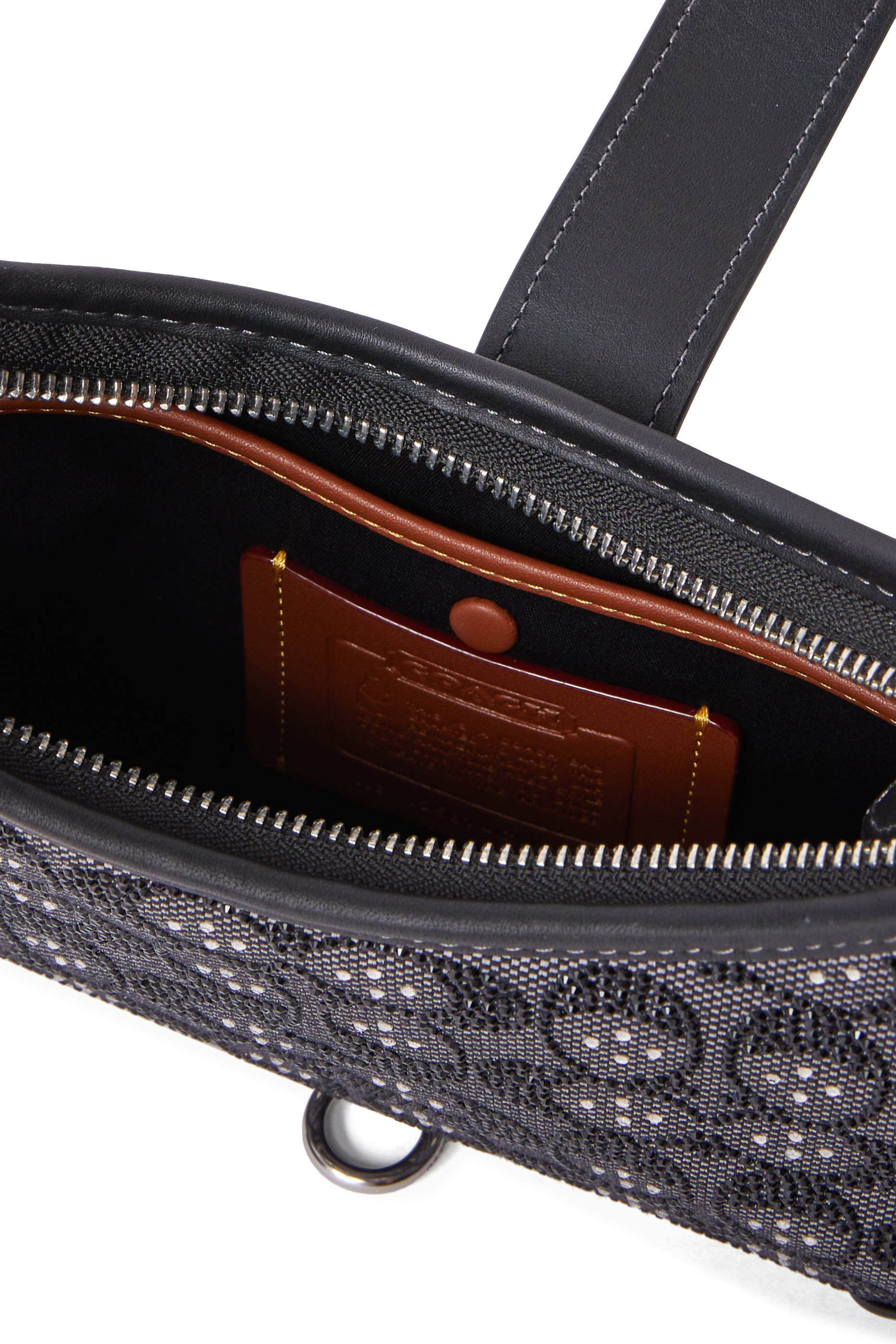 Hamptons Hobo Bag in Crystal Signature Jacquard