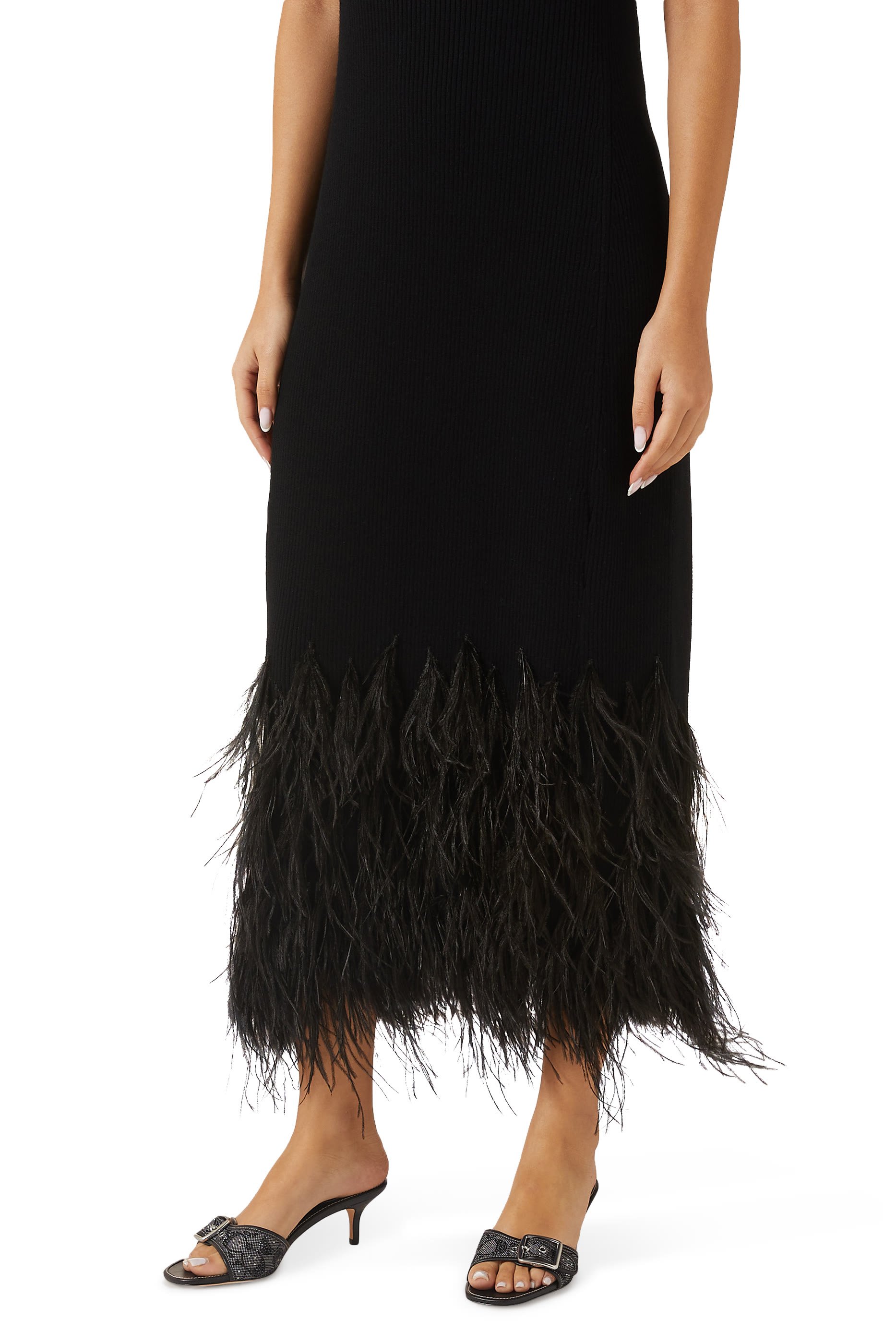  Margot 55 Sandals in Crystal Signature Jacquard