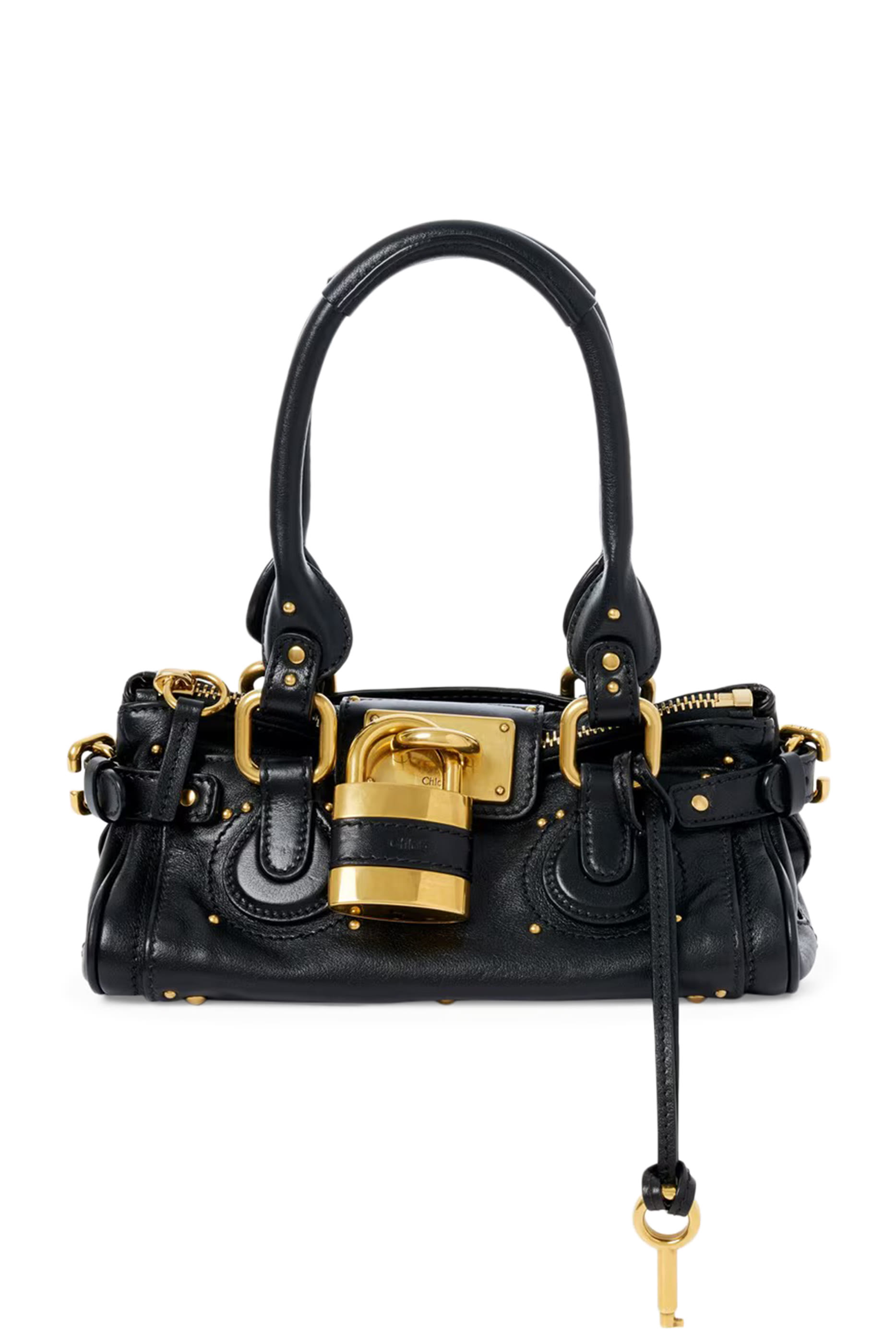 Small Paddington Bag in Grained Leather