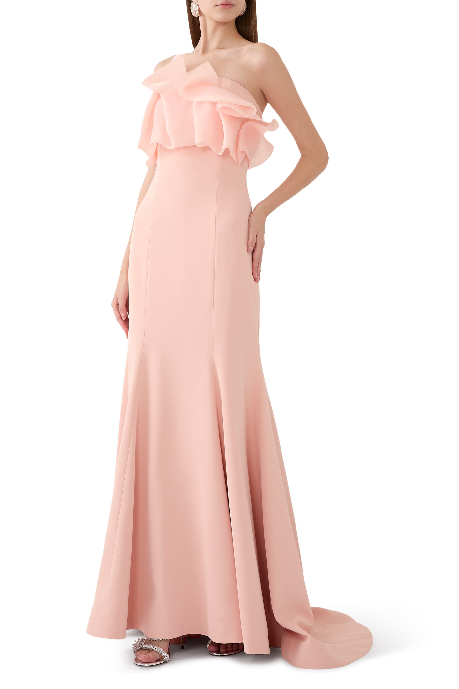 Strapless Mermaid Gown