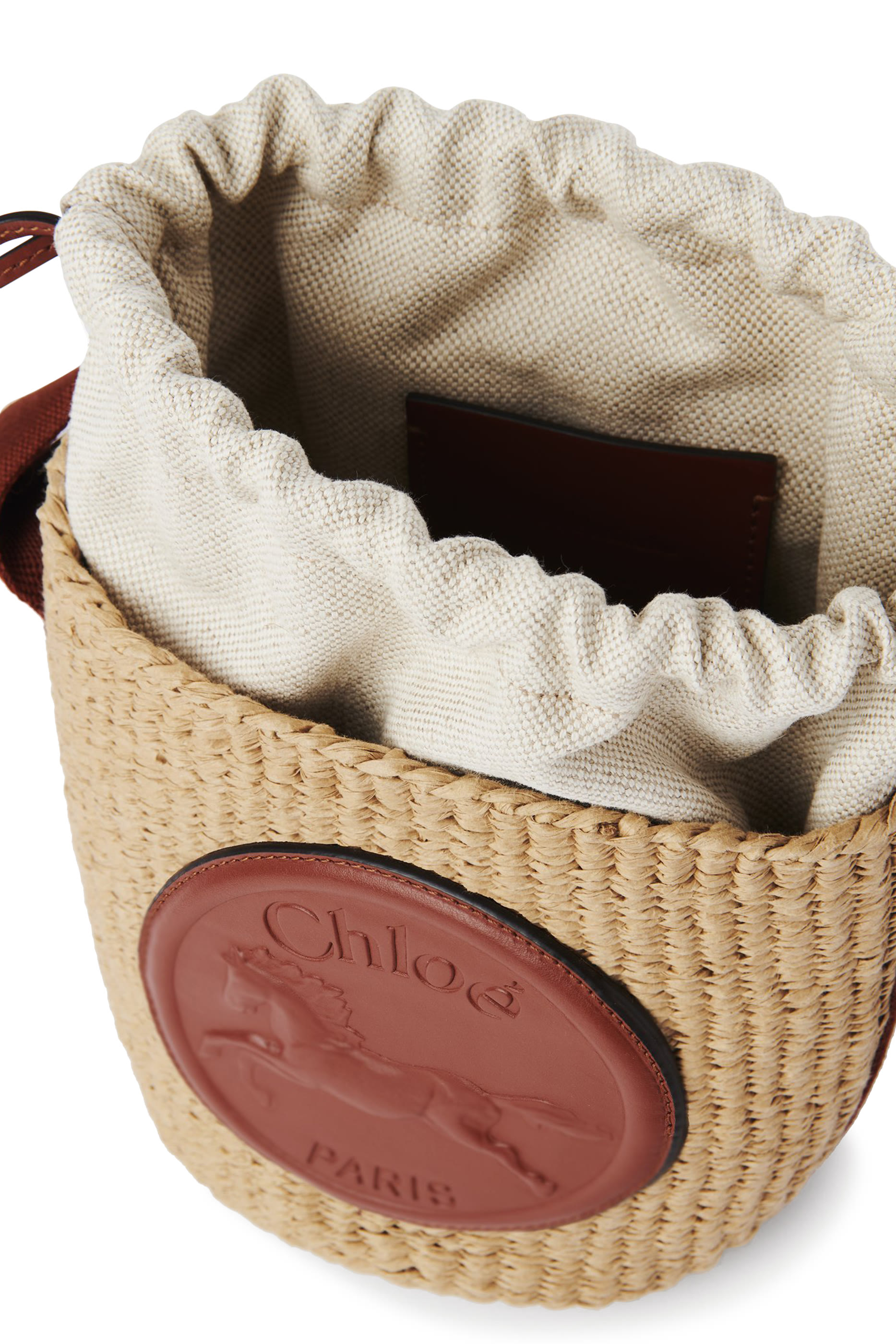 Small Horse Medal Basket Bag