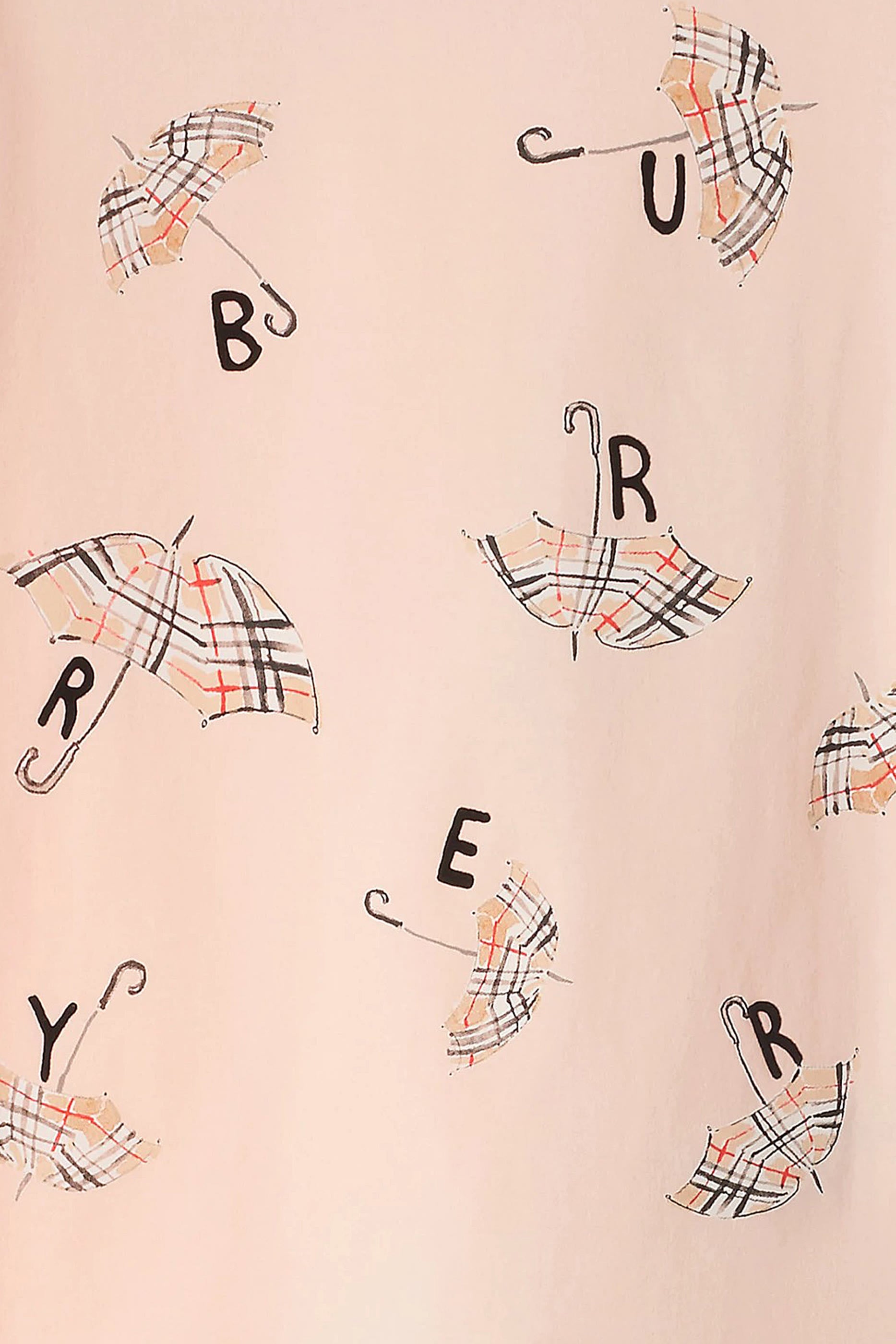Kids Umbrella Logo Cotton T-shirt