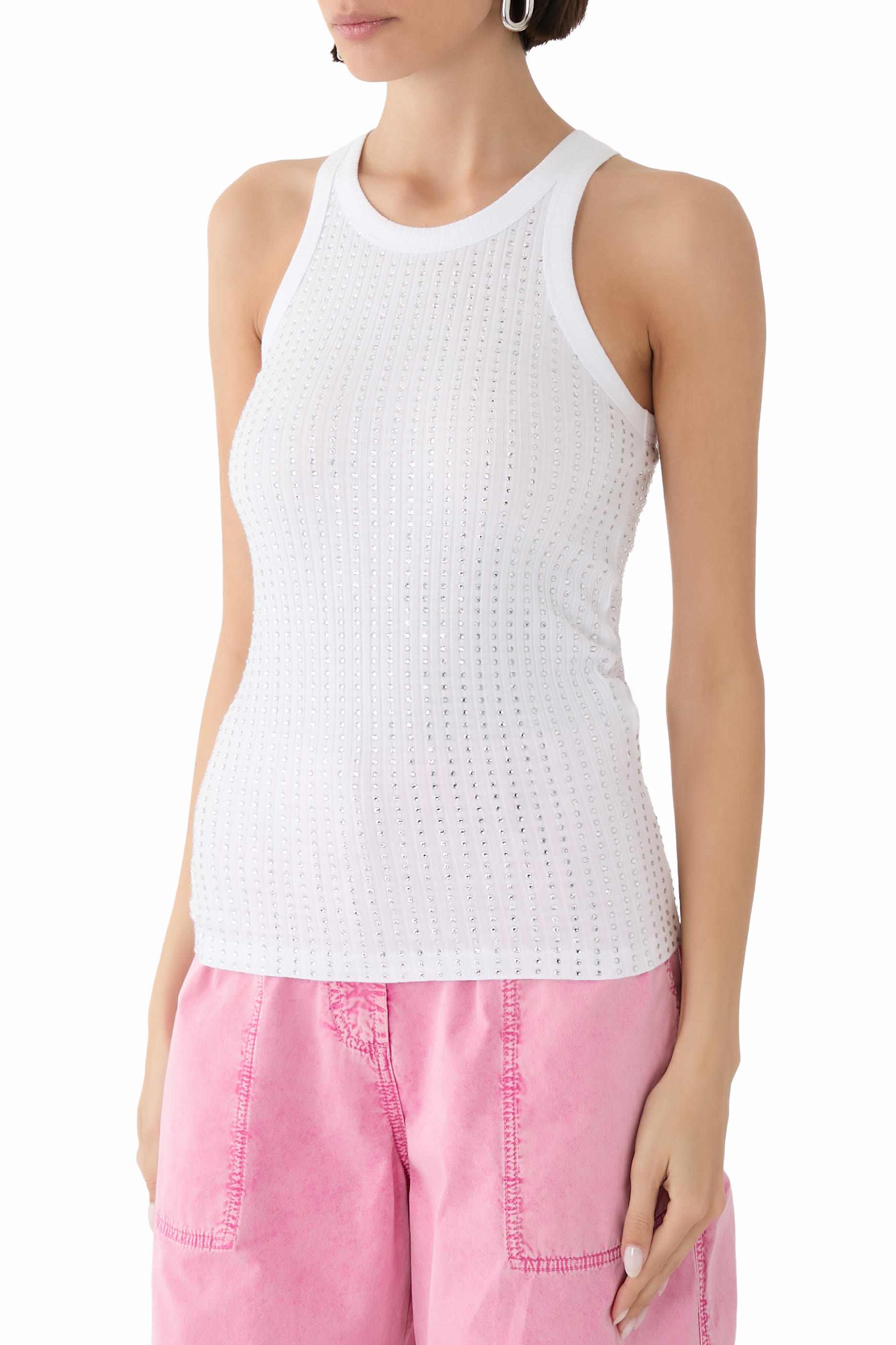 Perforated Tank Top