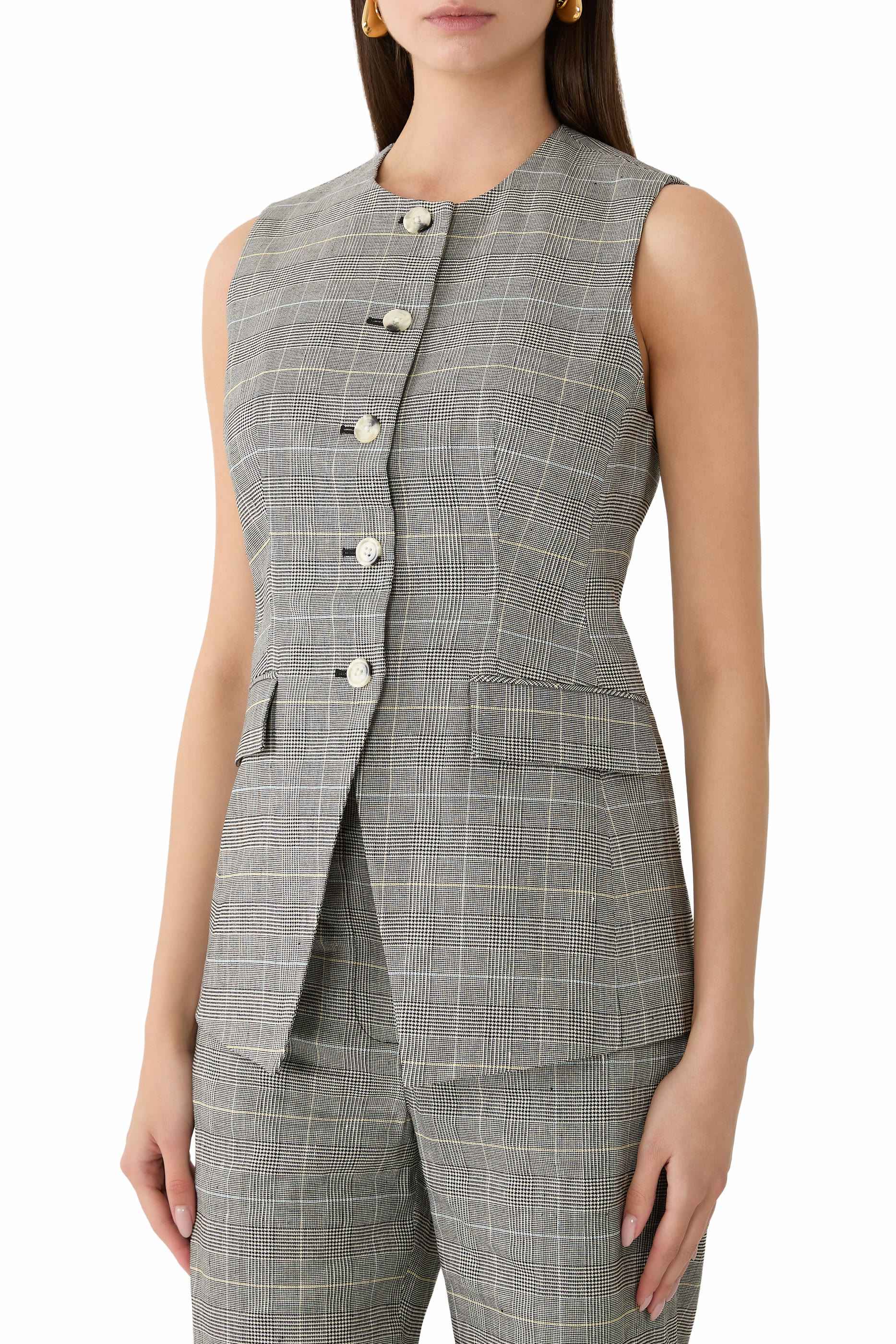 Lois Linen Vest
