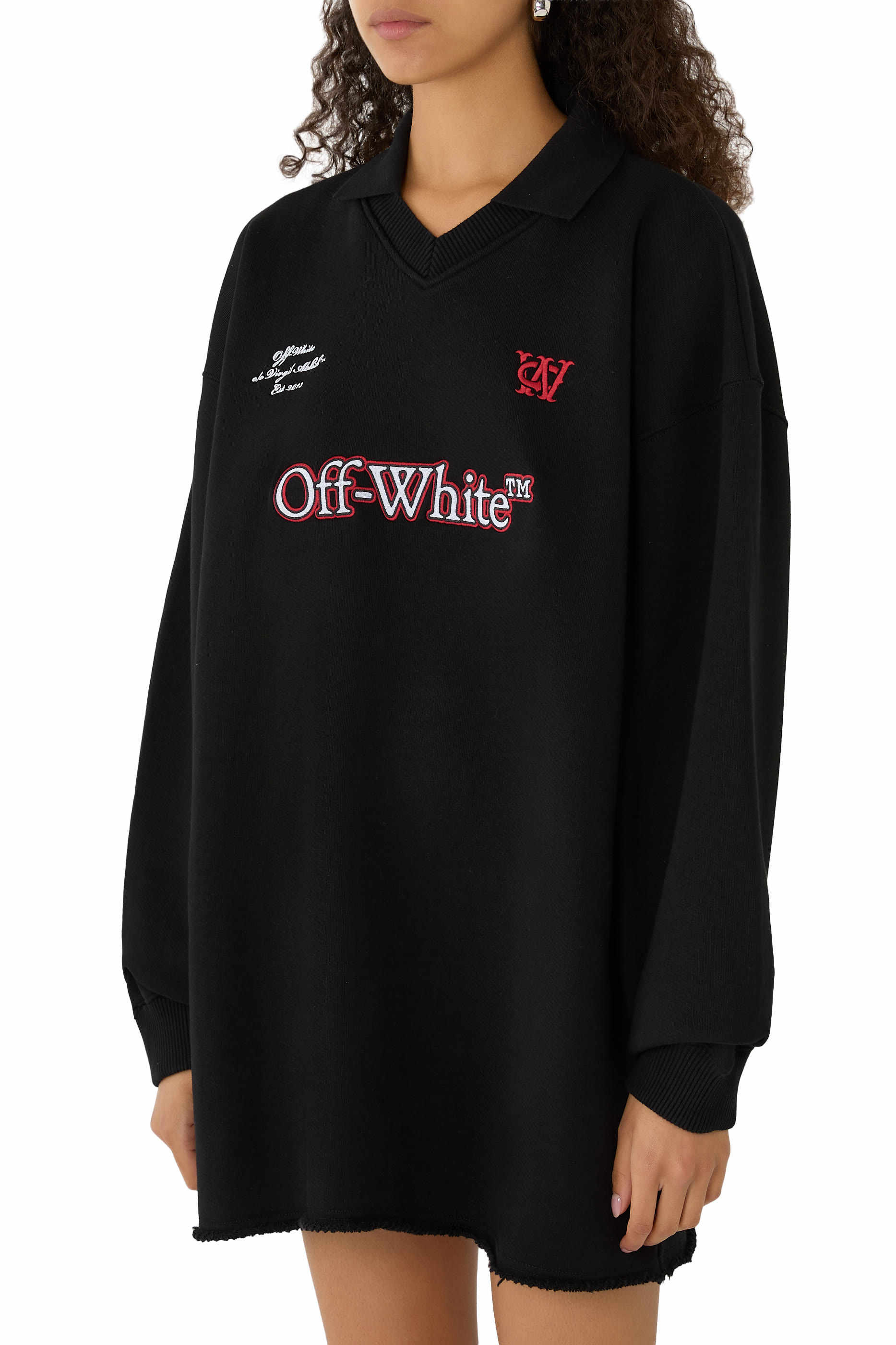 Polo Sweatshirt Dress 