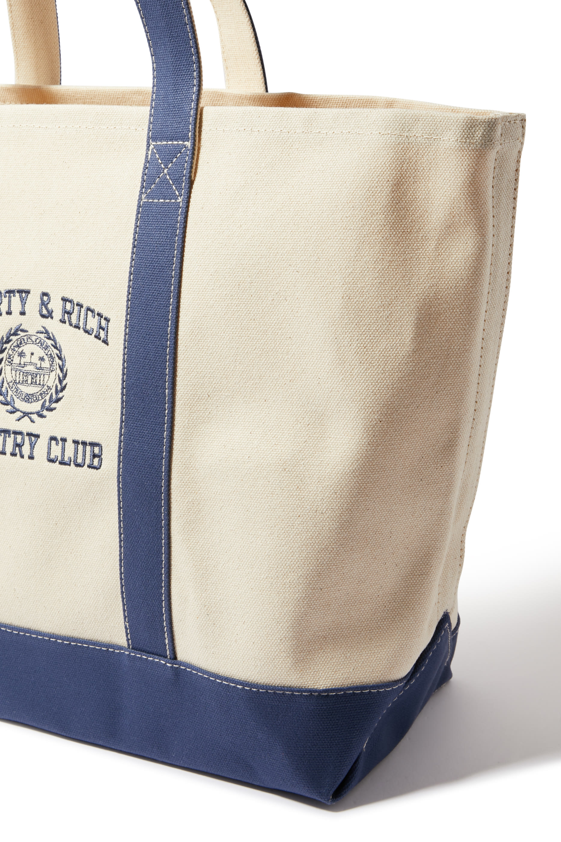 Varsity Crest Two Tone Tote Bag