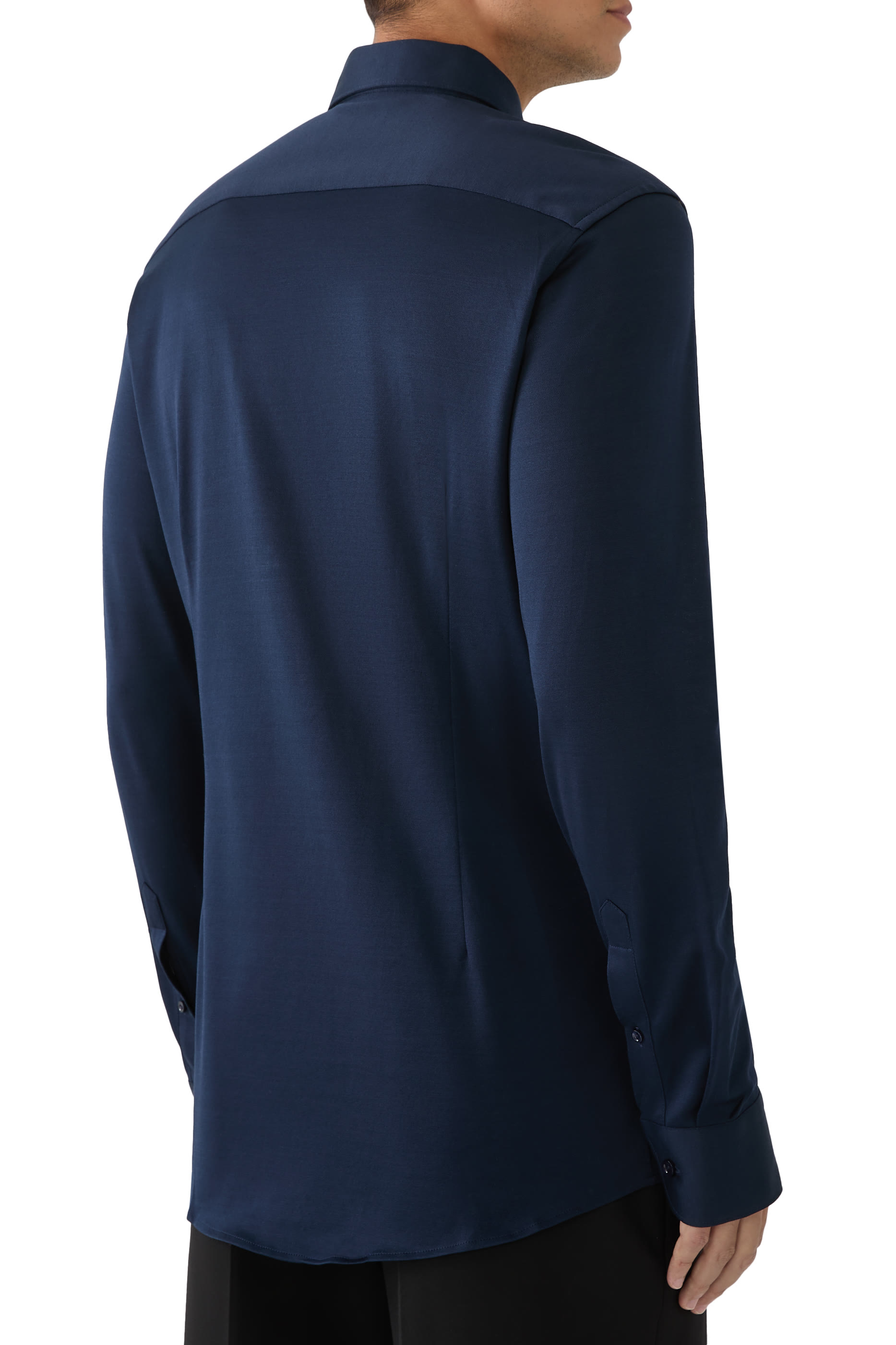 Filo di Scotia Knitted Jaquard Shirt