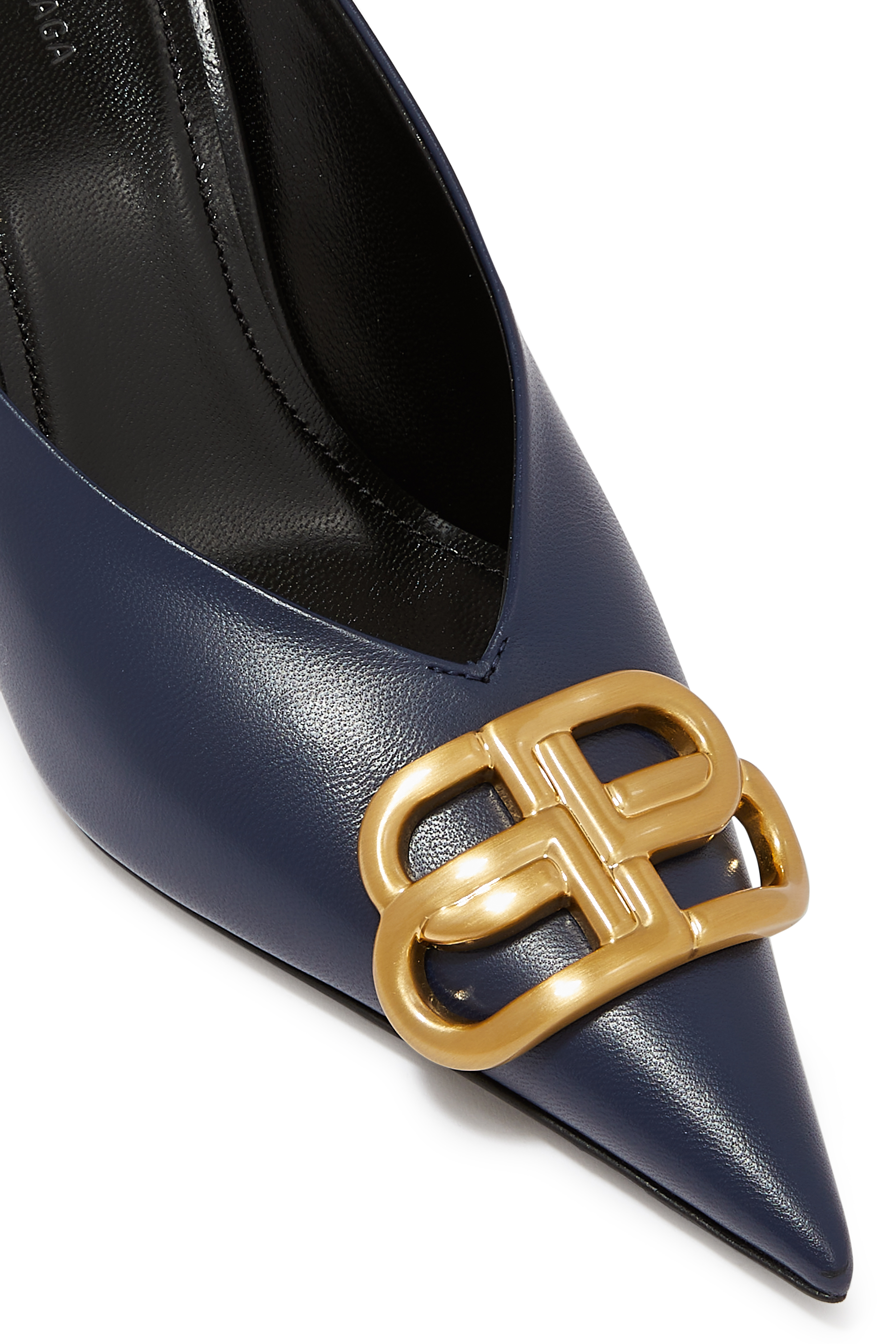 Square Knife BB 80 Leather Mules