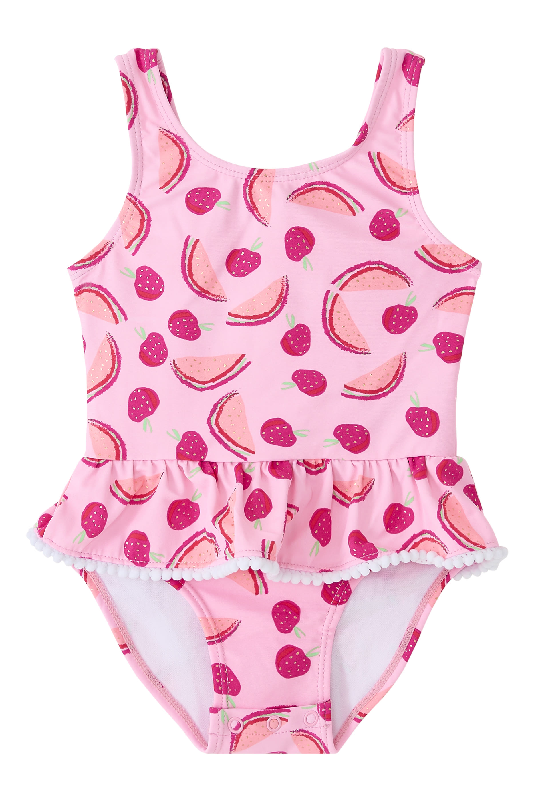Kids Berry Sweet Skirt Swimsuit