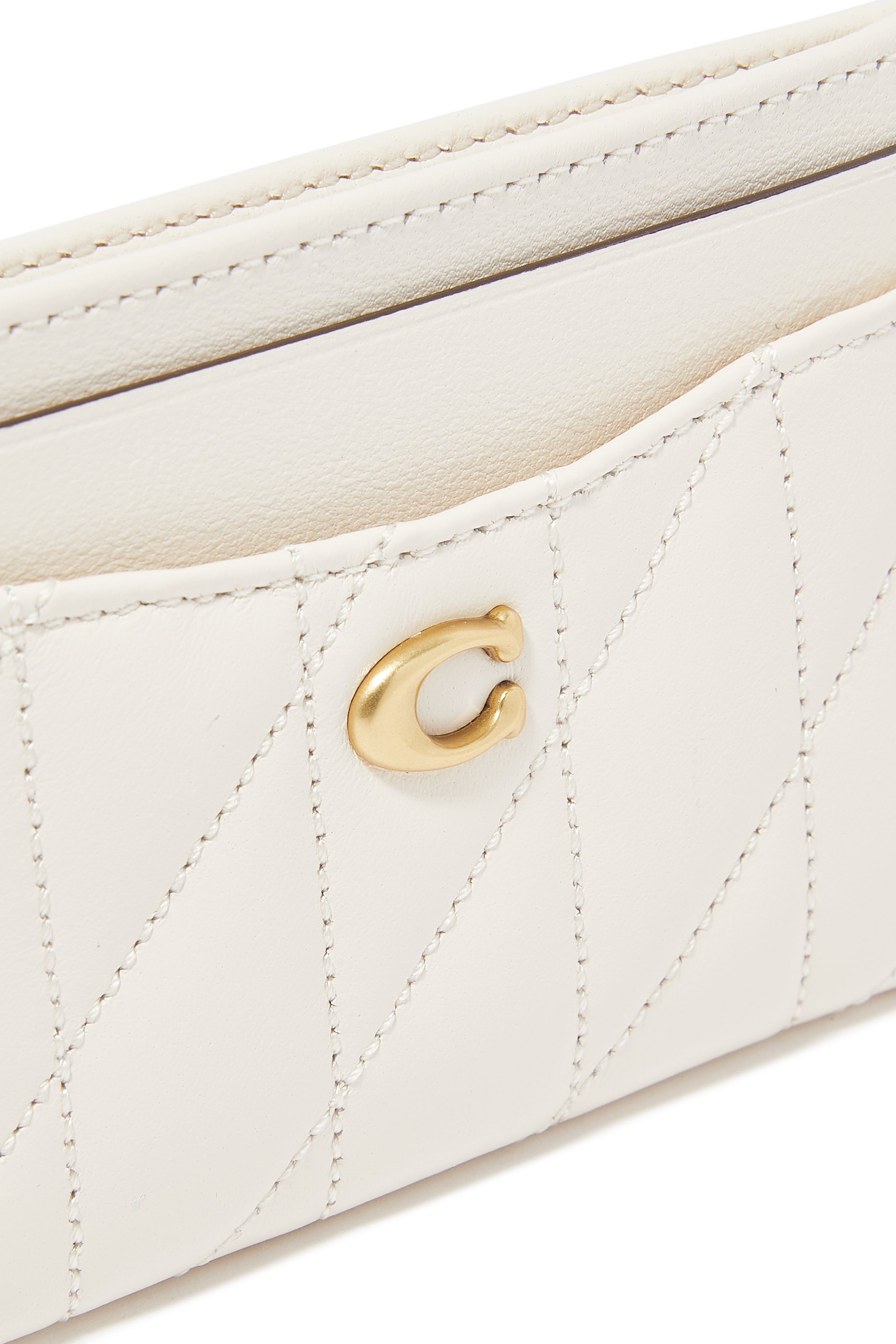 Essential Card Case With Pillow Quilting